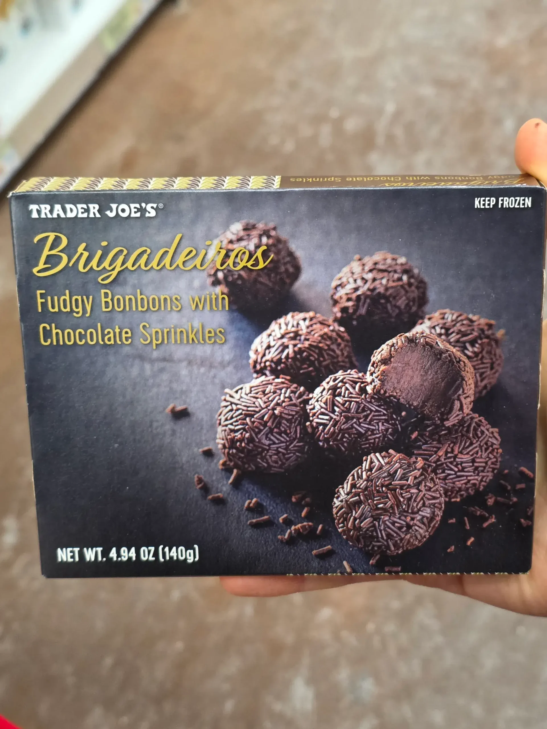 Trader Joe's Brigadeiros.