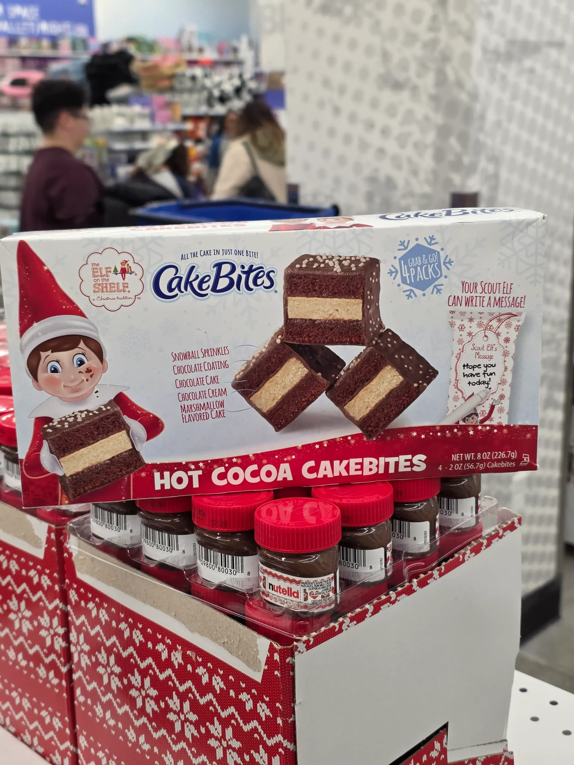 CakeBites The Elf on the Shelf Hot Cocoa.