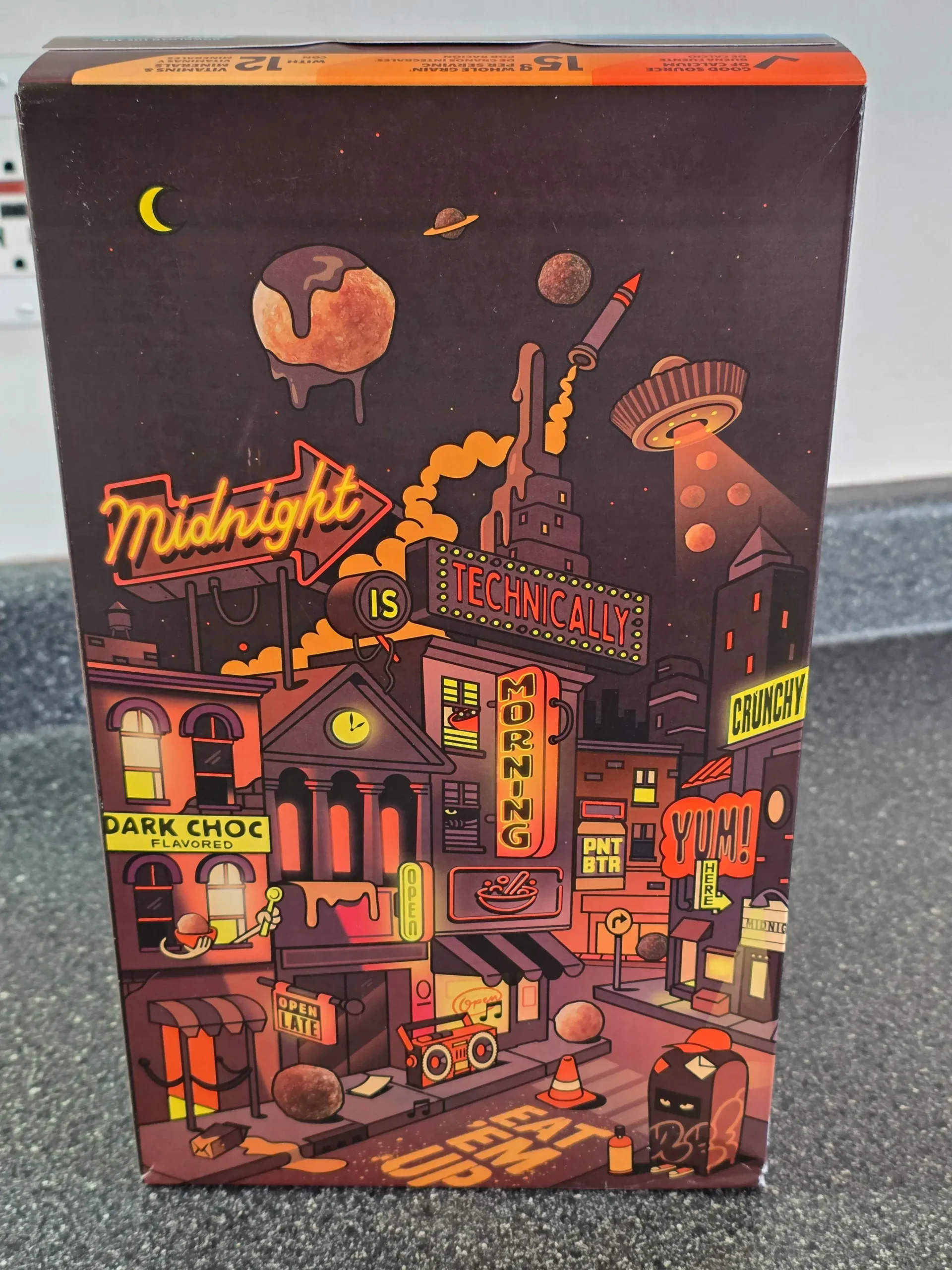 Reese's Puffs Dark Chocolate.