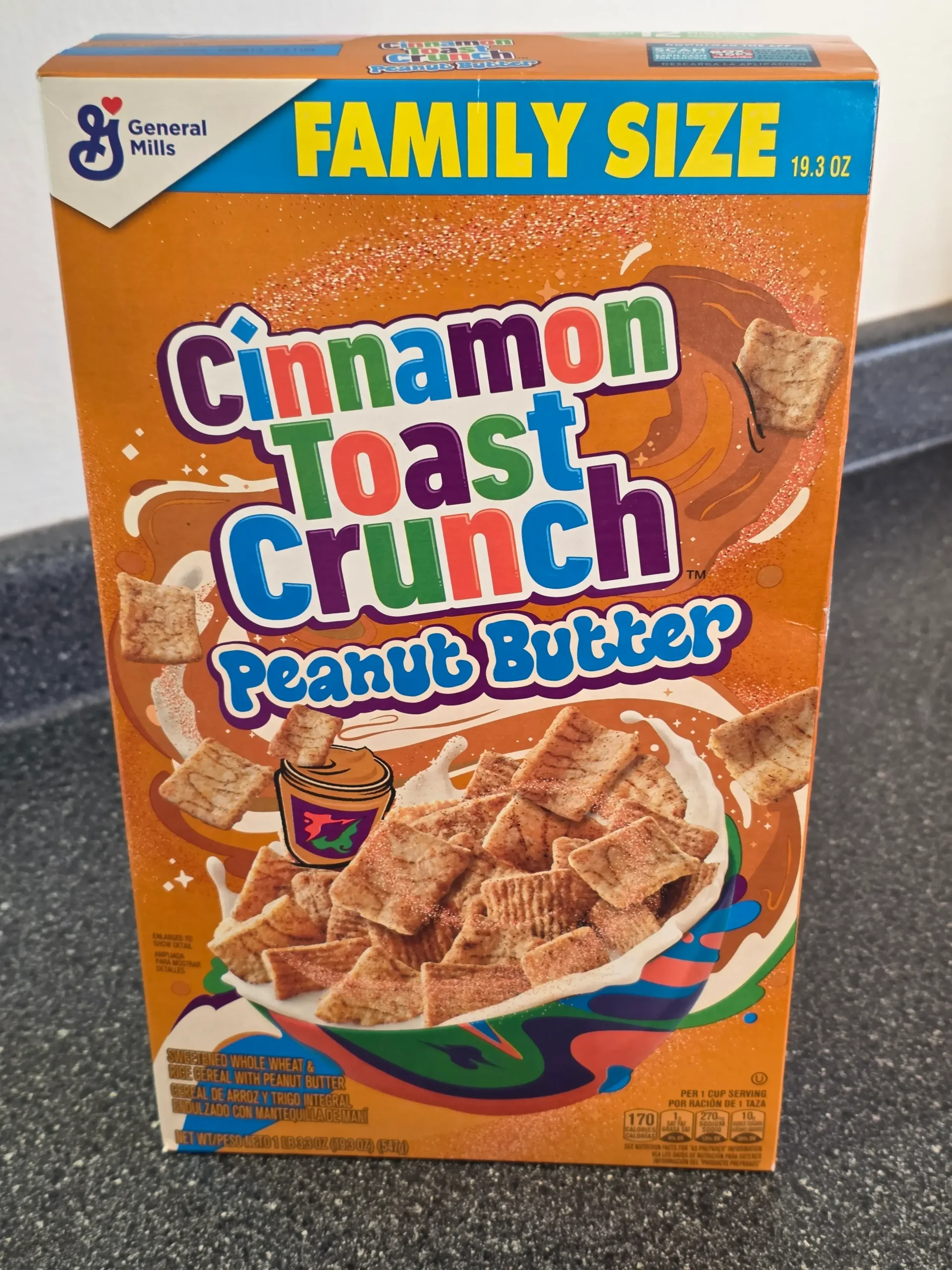 Cinnamon Toast Crunch Peanut Butter.