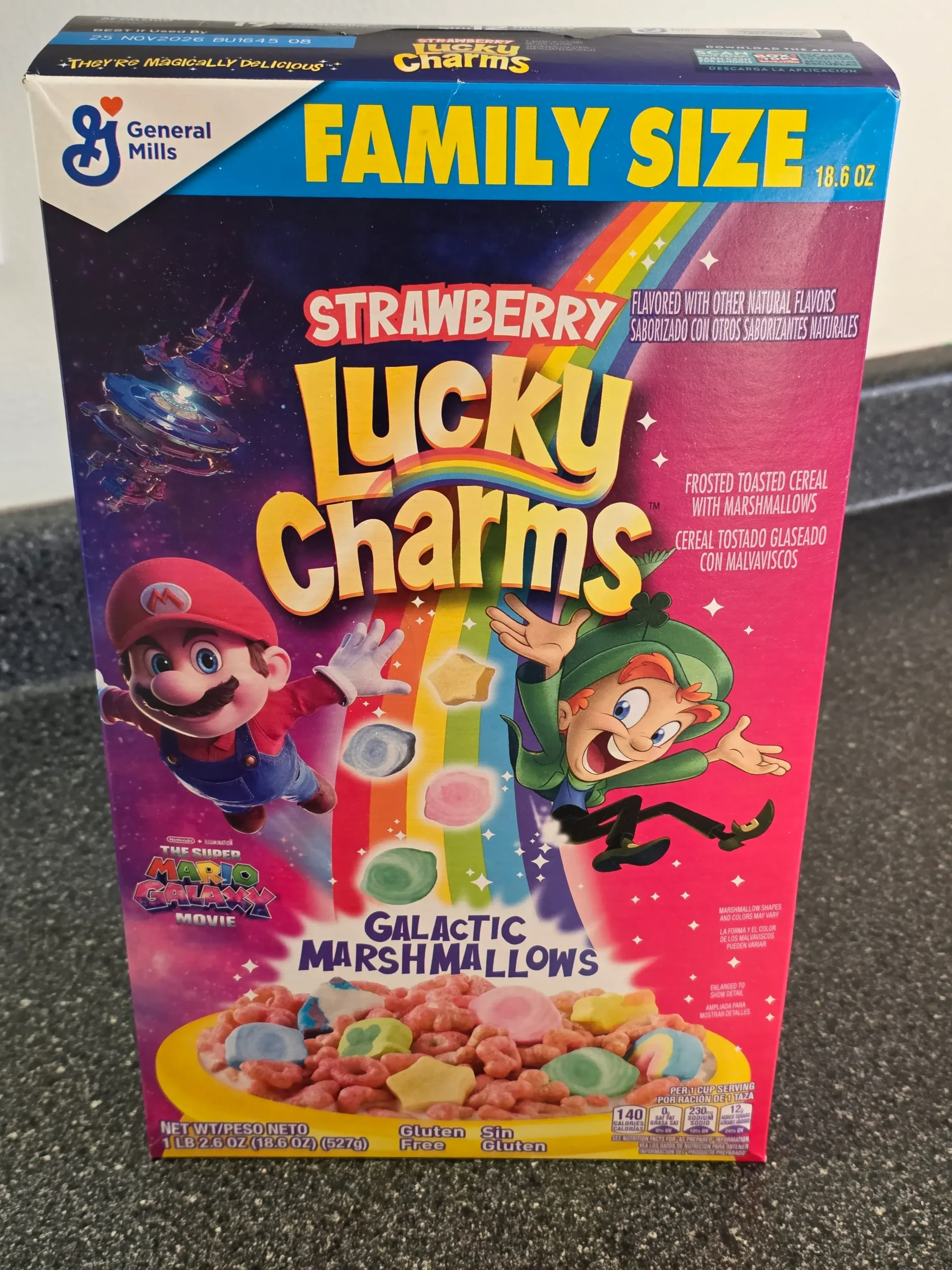 Strawberry Lucky Charms.