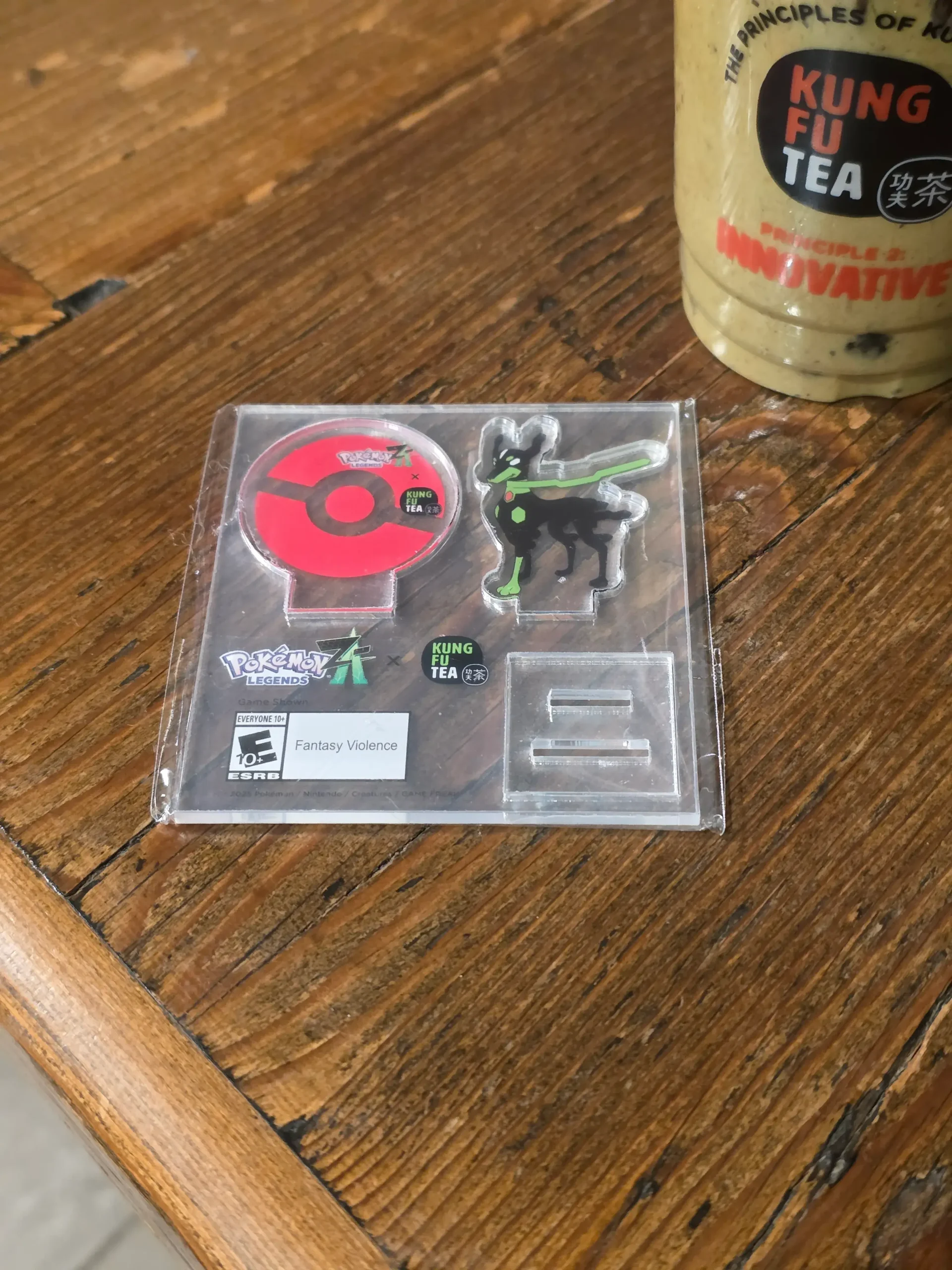 Kung Fu Tea Zygarde Legendary Chocolate Pistachio.