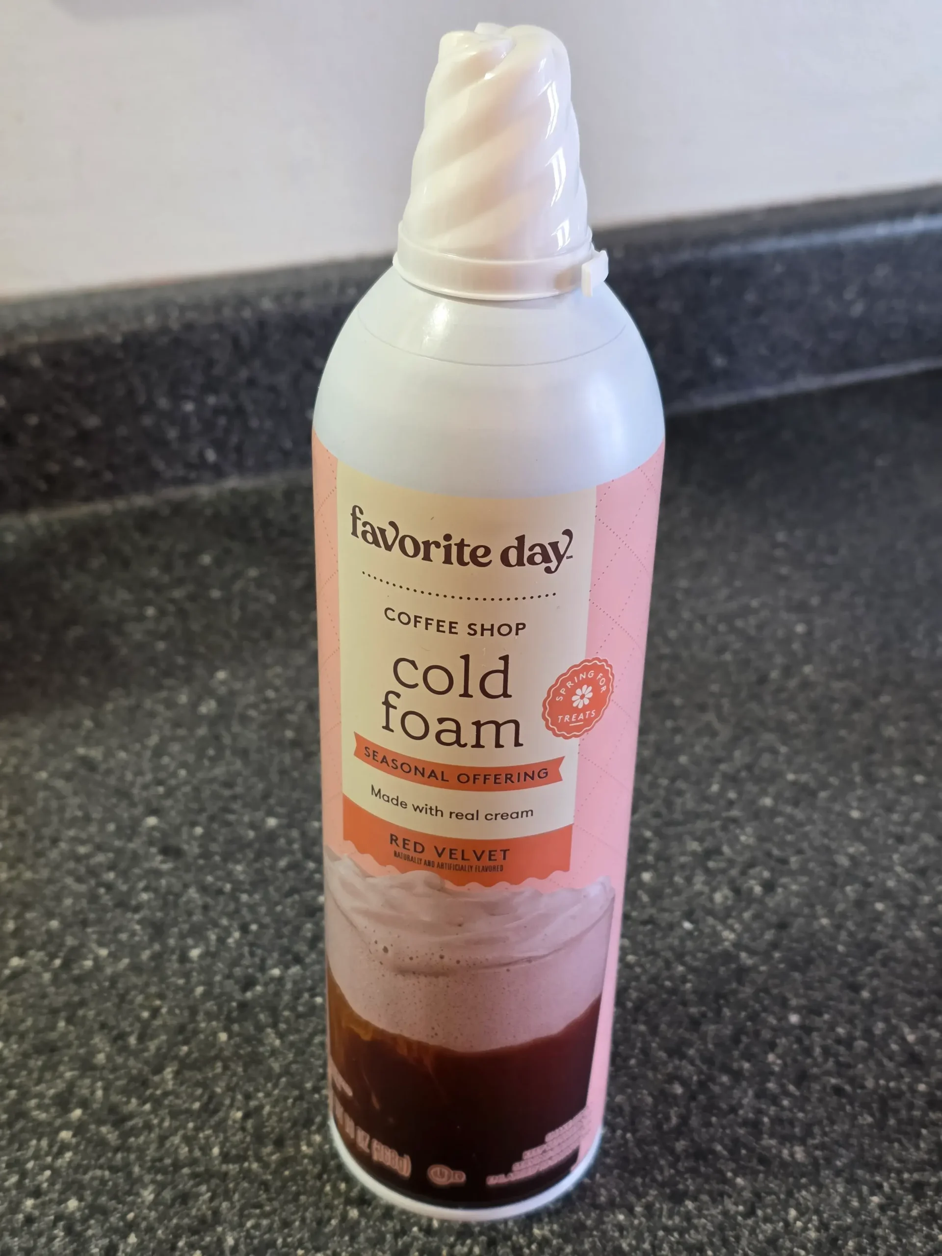 Favorite Day Red Velvet Cold Foam.