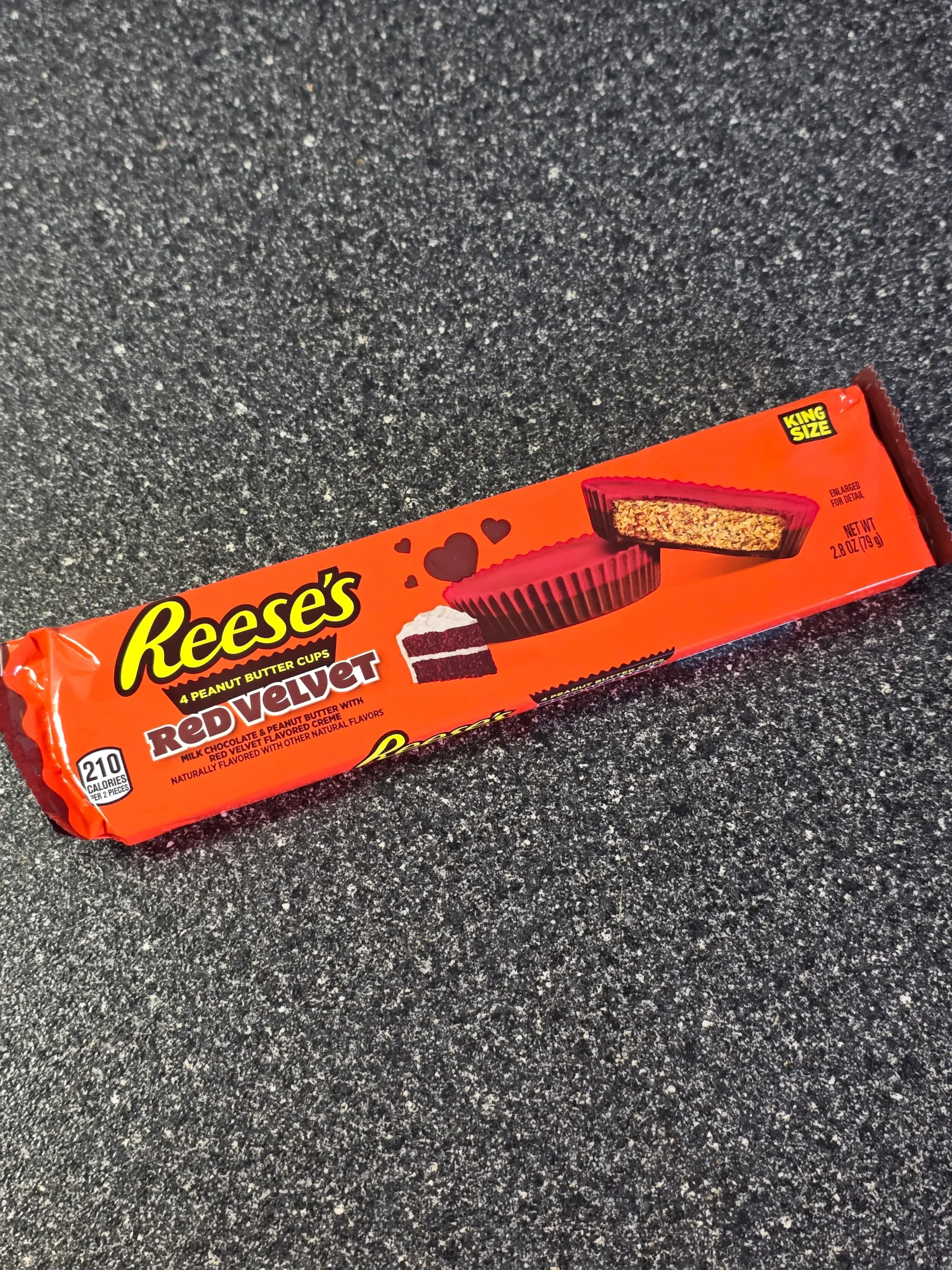 Reese's Red Velvet Cups.