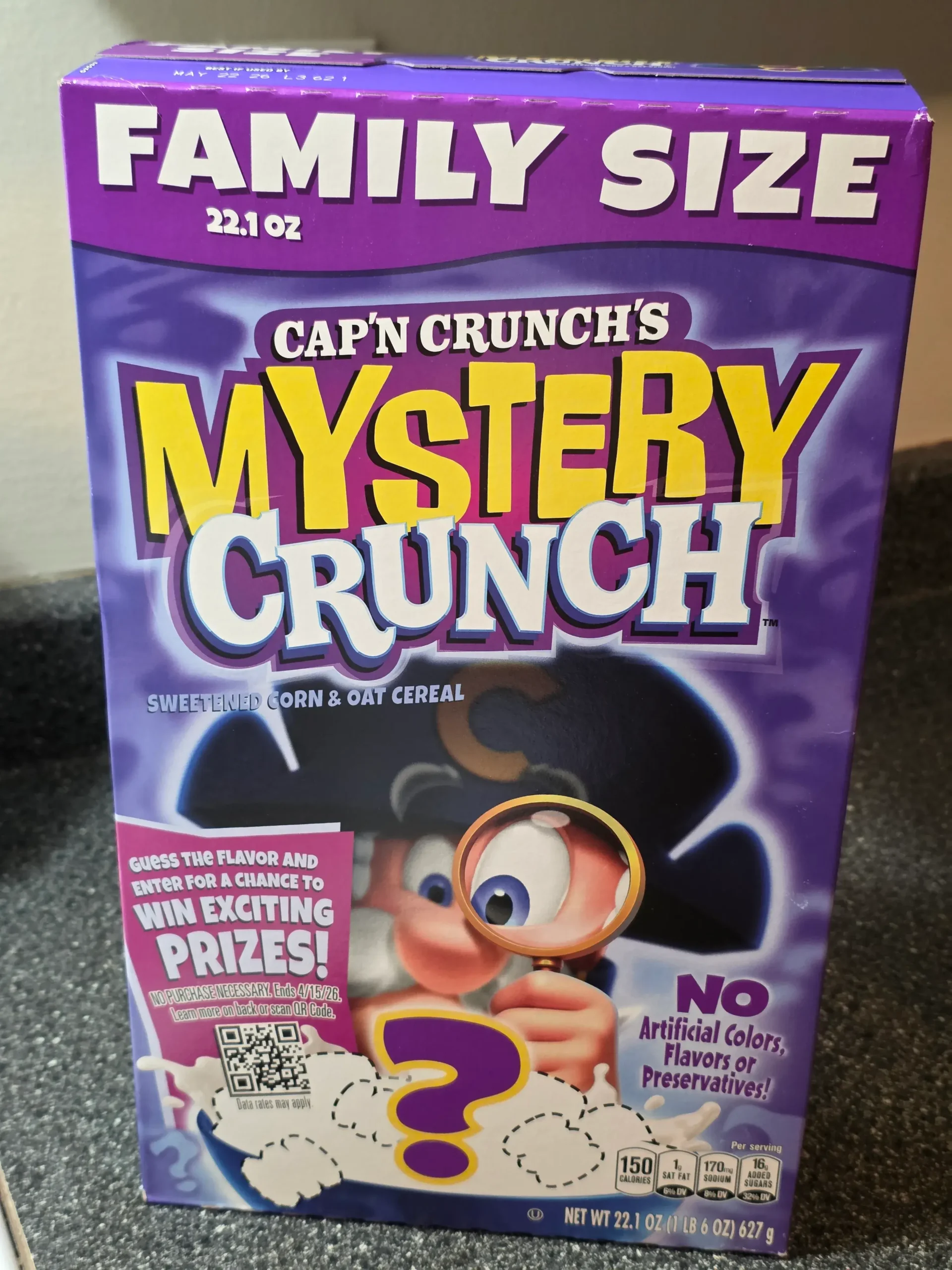 Cap'n Crunch's Mystery Crunch