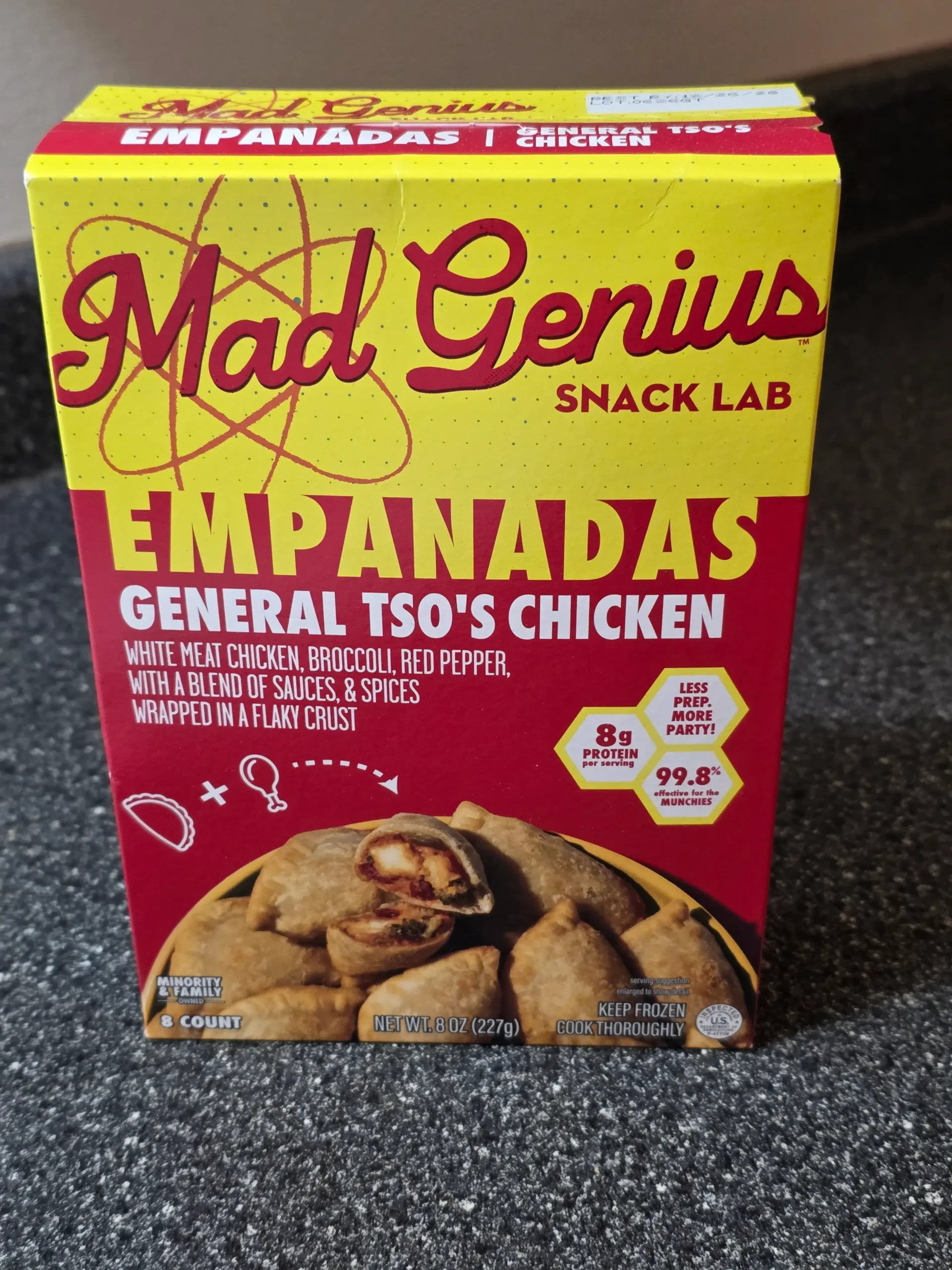 Mad Genius General Tso's Empanadas.