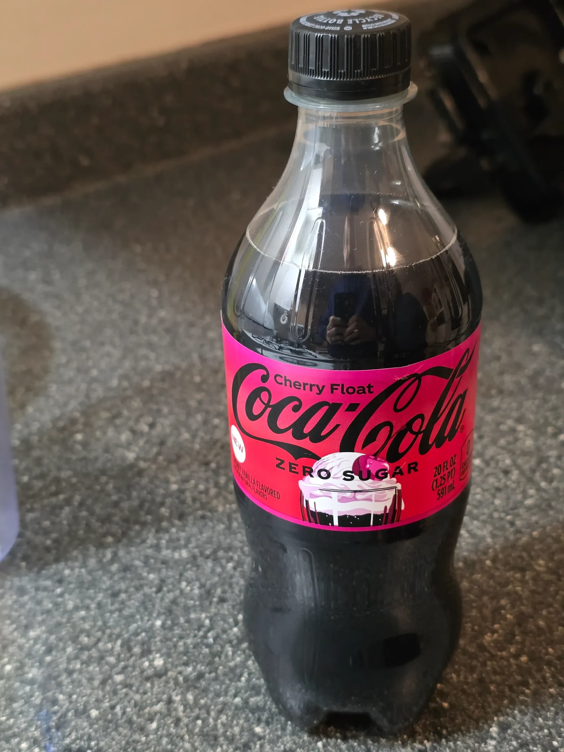 Coca-Cola Zero Sugar Cherry Float.