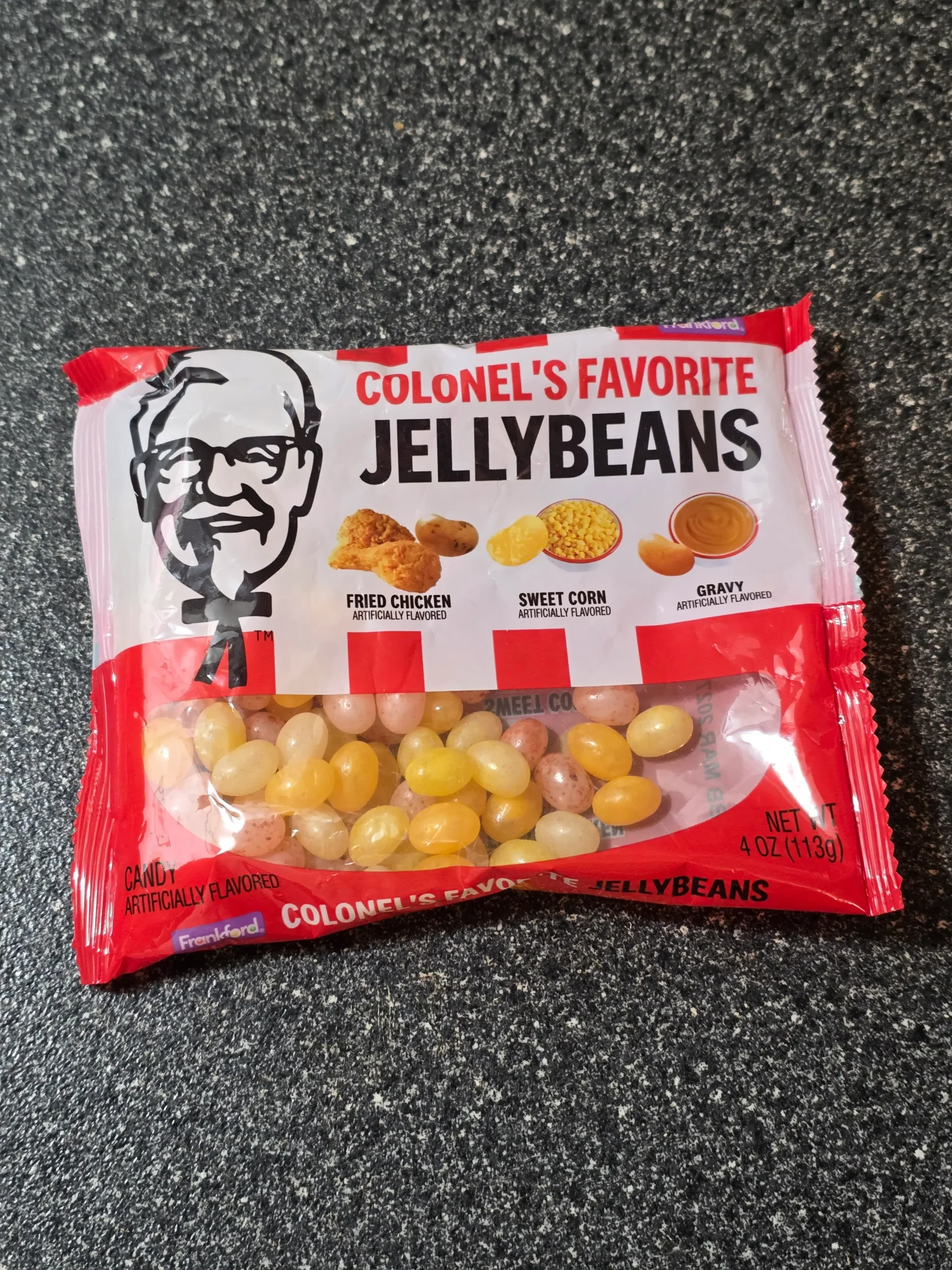 Kentucky Friend Chicken Colonel's Favorite Jelly Beans.