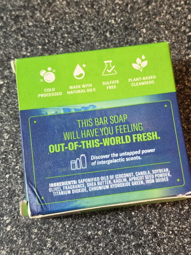 Old Spice Super Mario Galaxy Movie Brooklyn Bounce Smashed Fruit Yoshi Bar Soap.