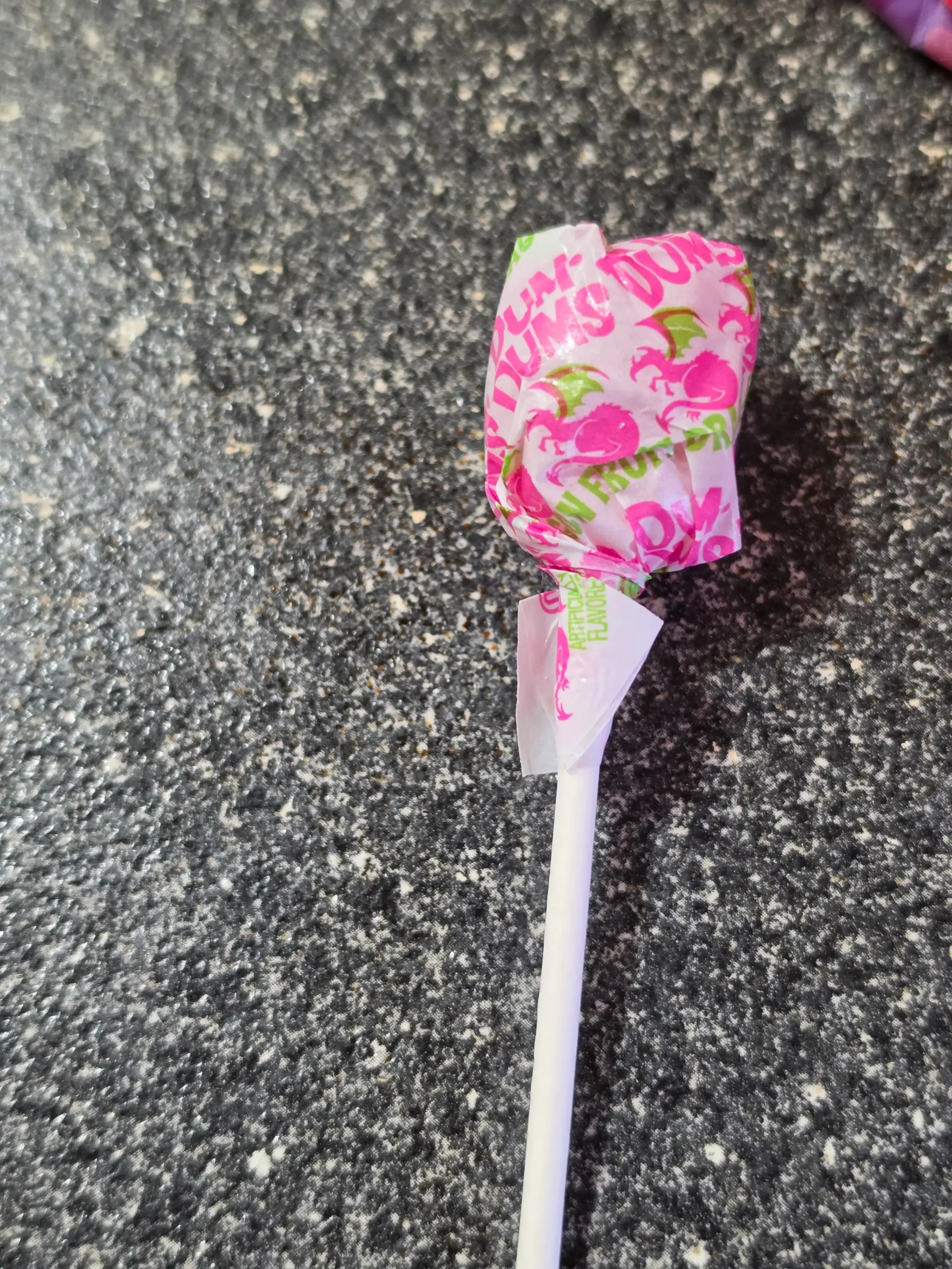 Dum Dums Dragon Fruit.