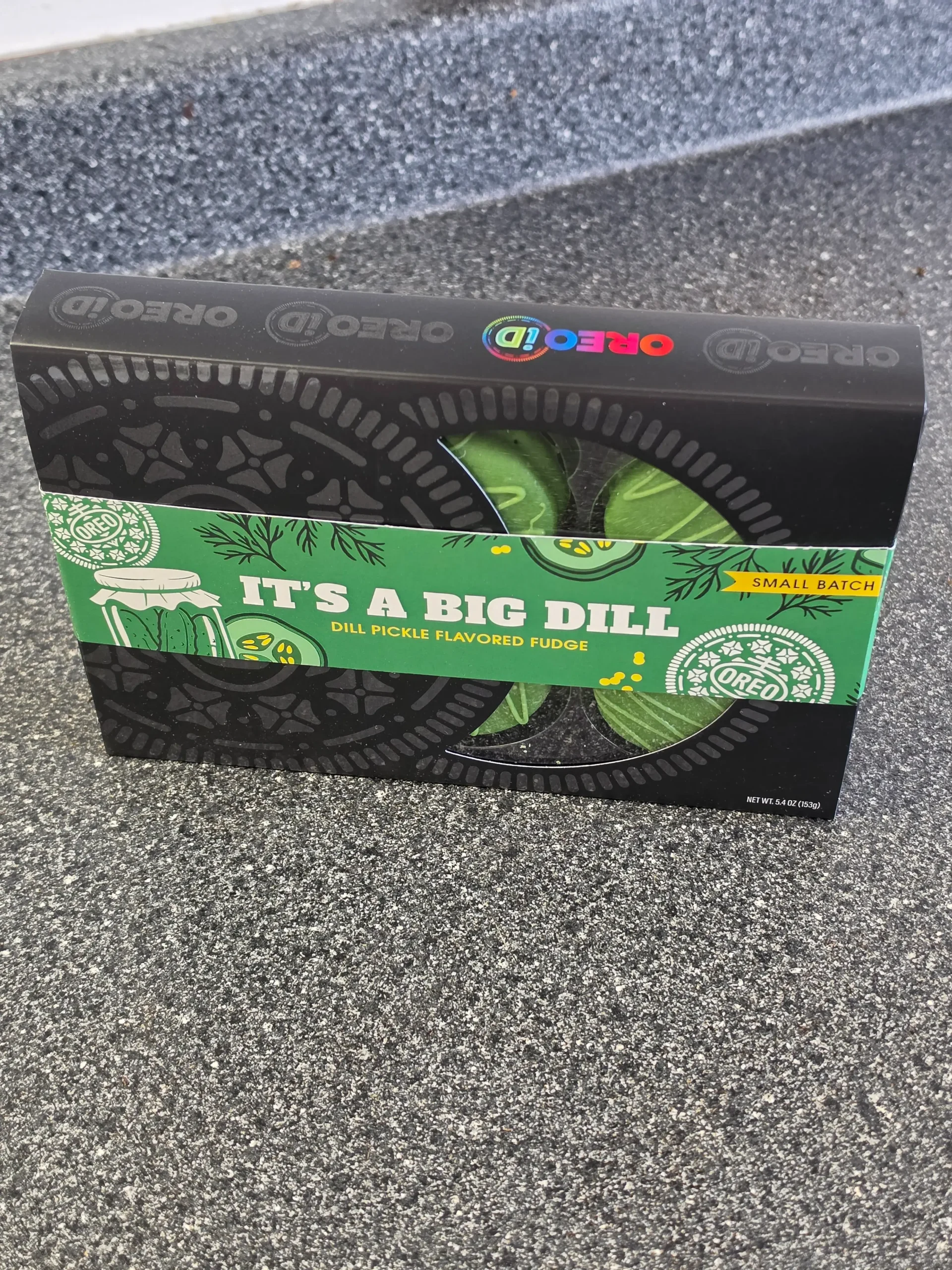 Oreo Dill Pickle Flavored.