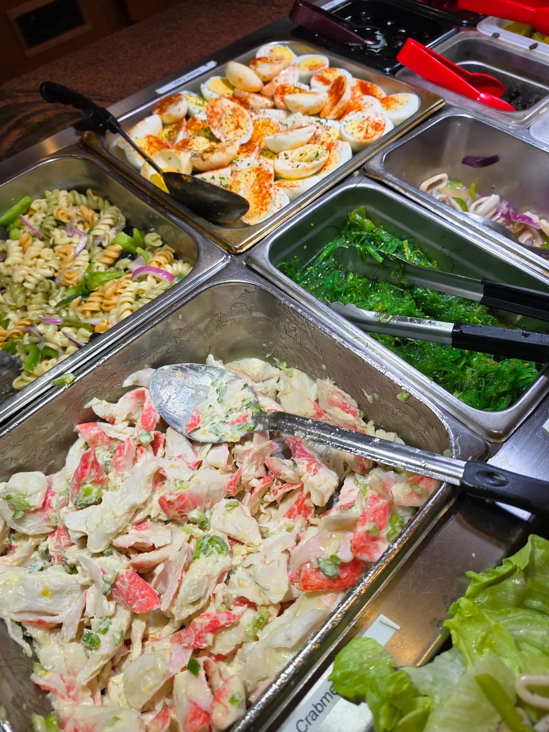 Royal Buffet Providence plate of food.