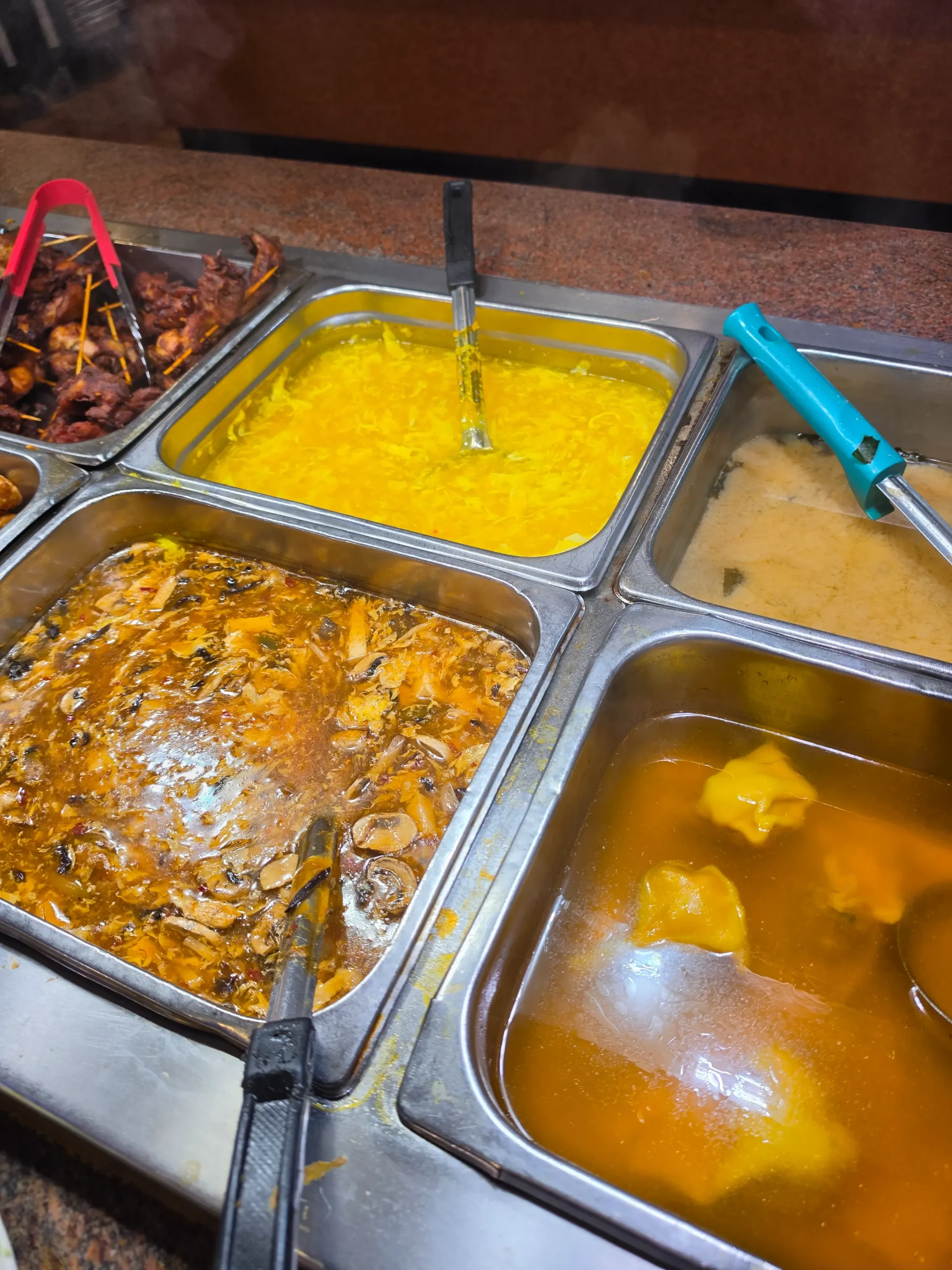 Royal Buffet Providence plate of food.