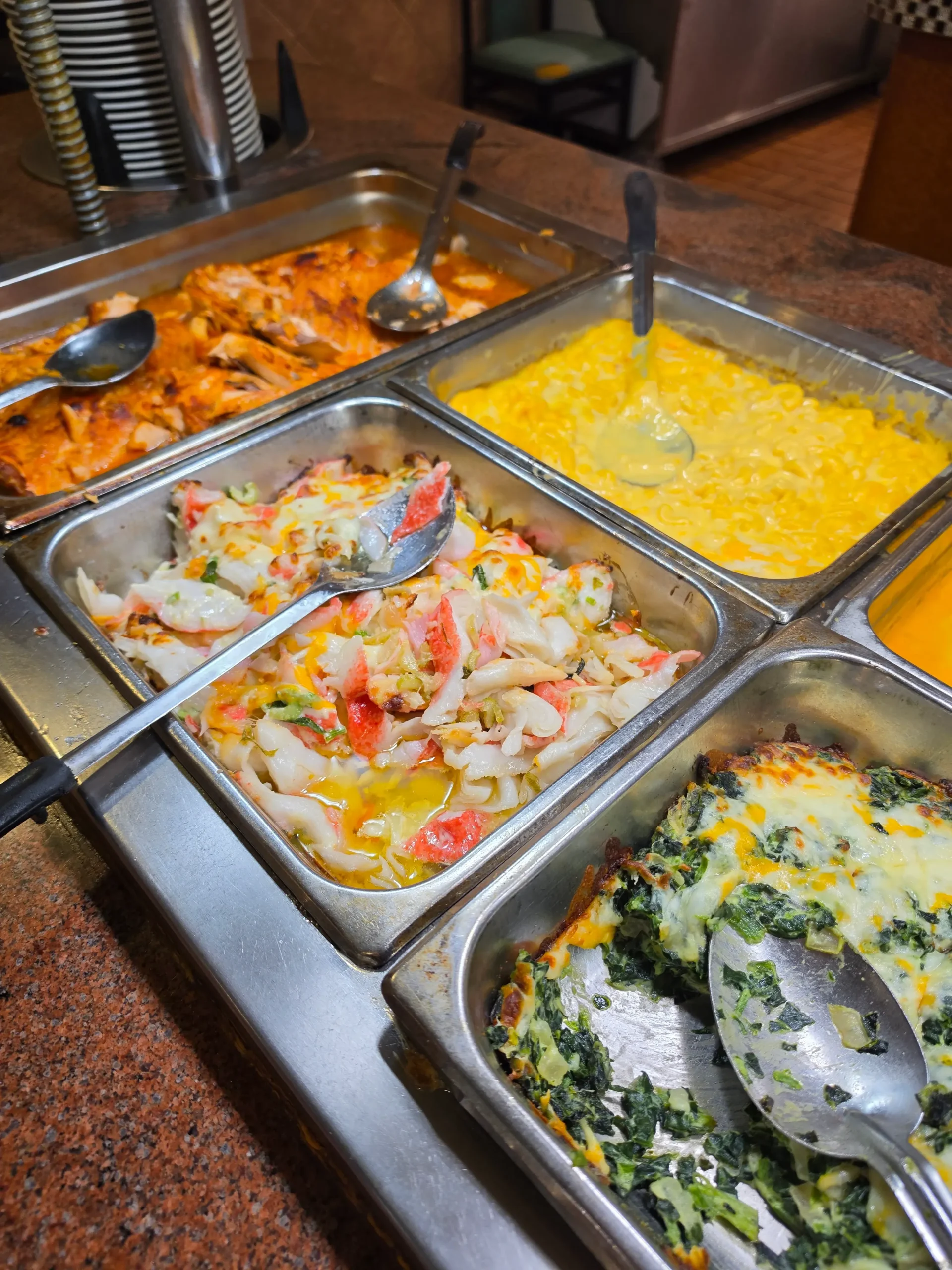 Royal Buffet Providence plate of food.