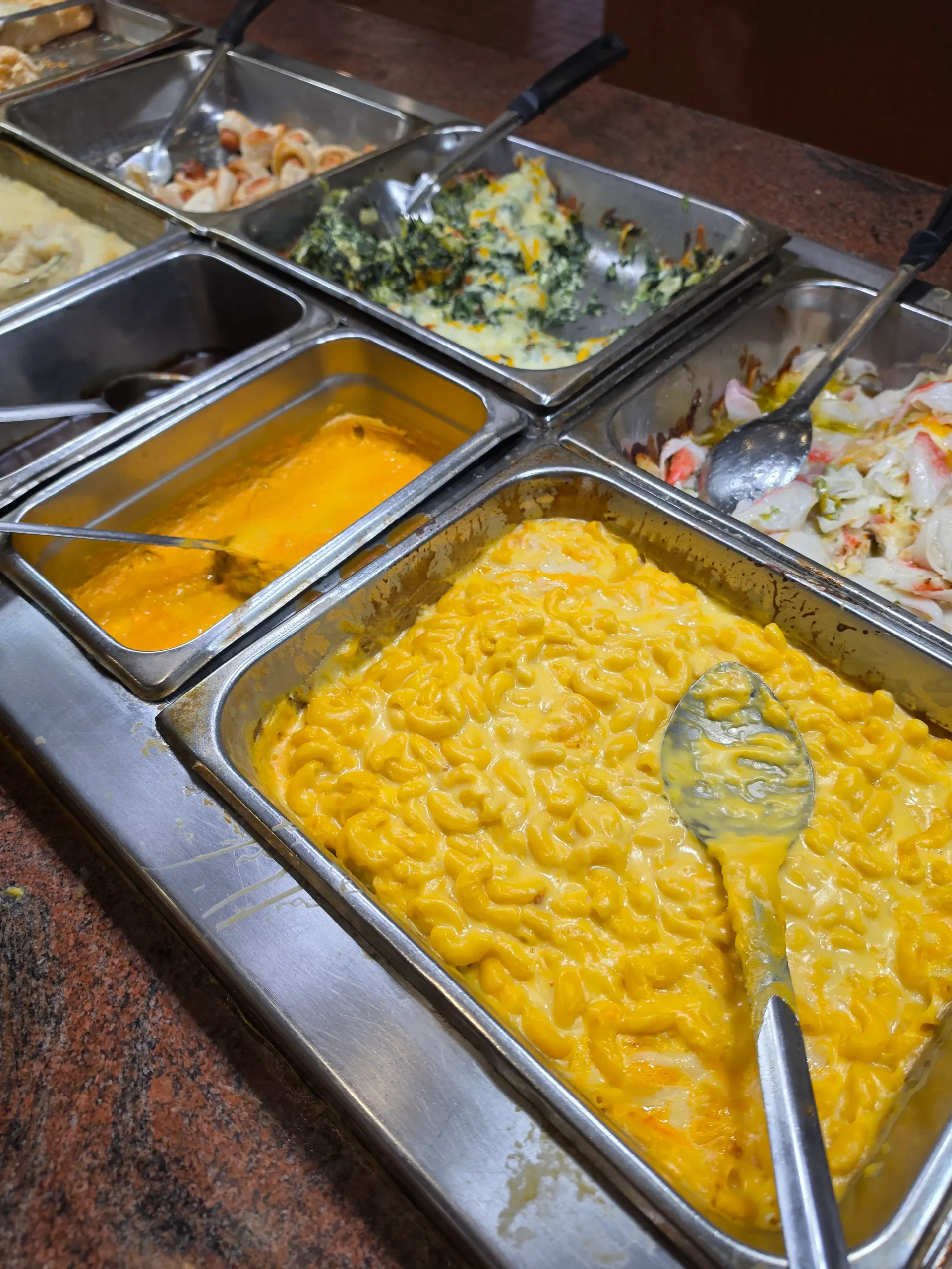 Royal Buffet Providence plate of food.