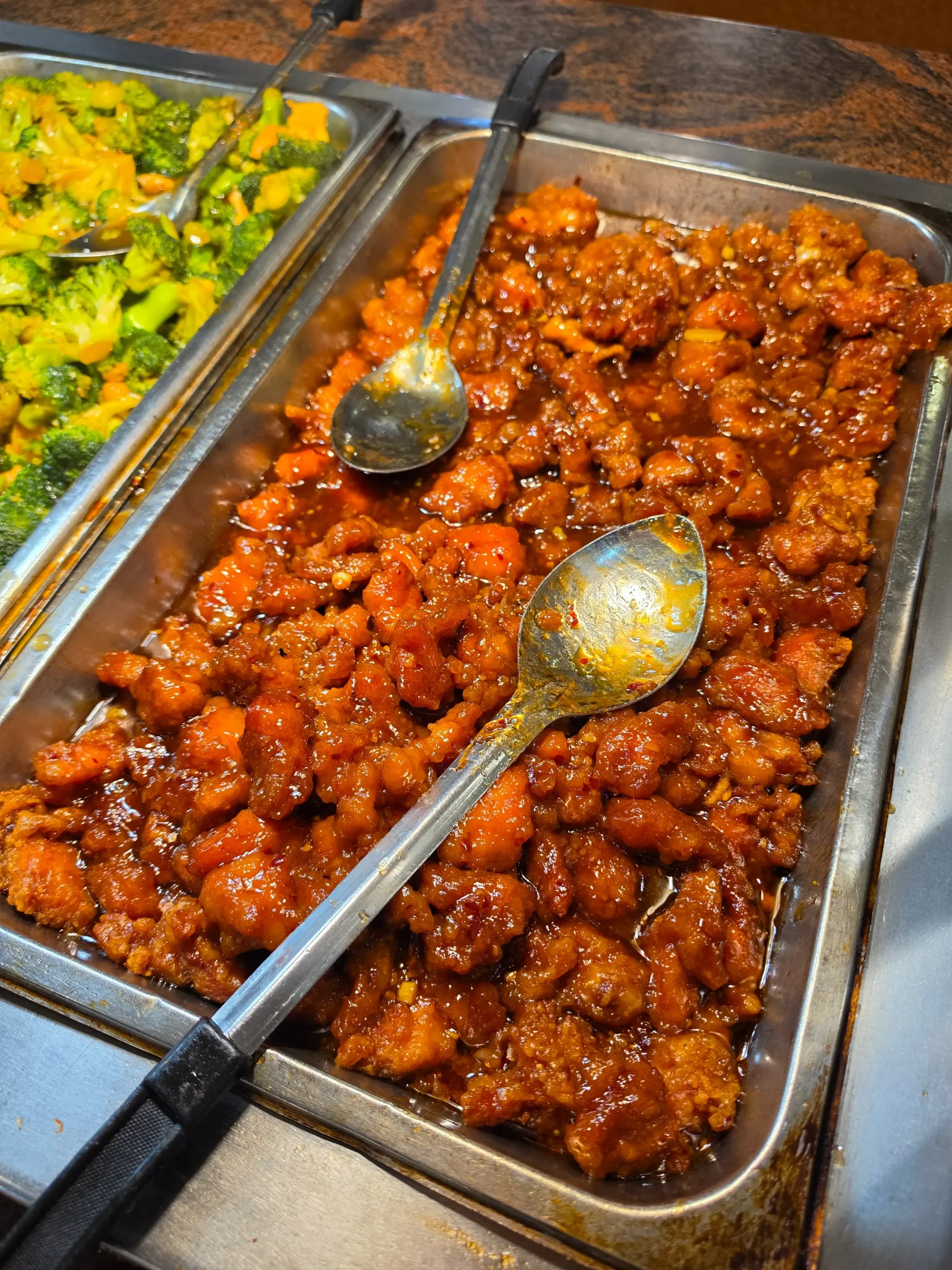 Royal Buffet Providence plate of food.