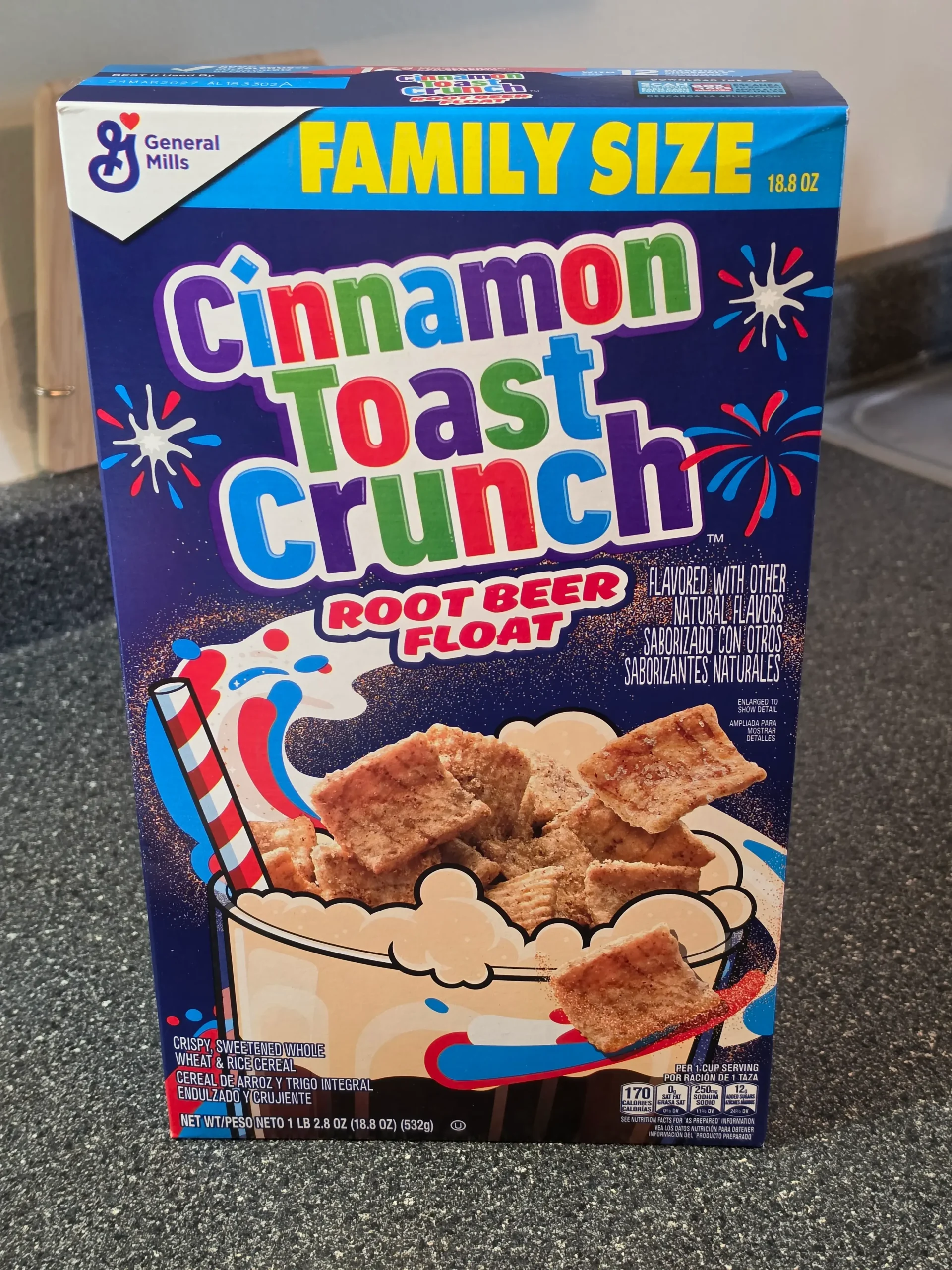 Cinnamon Toast Crunch Root Beer Float.