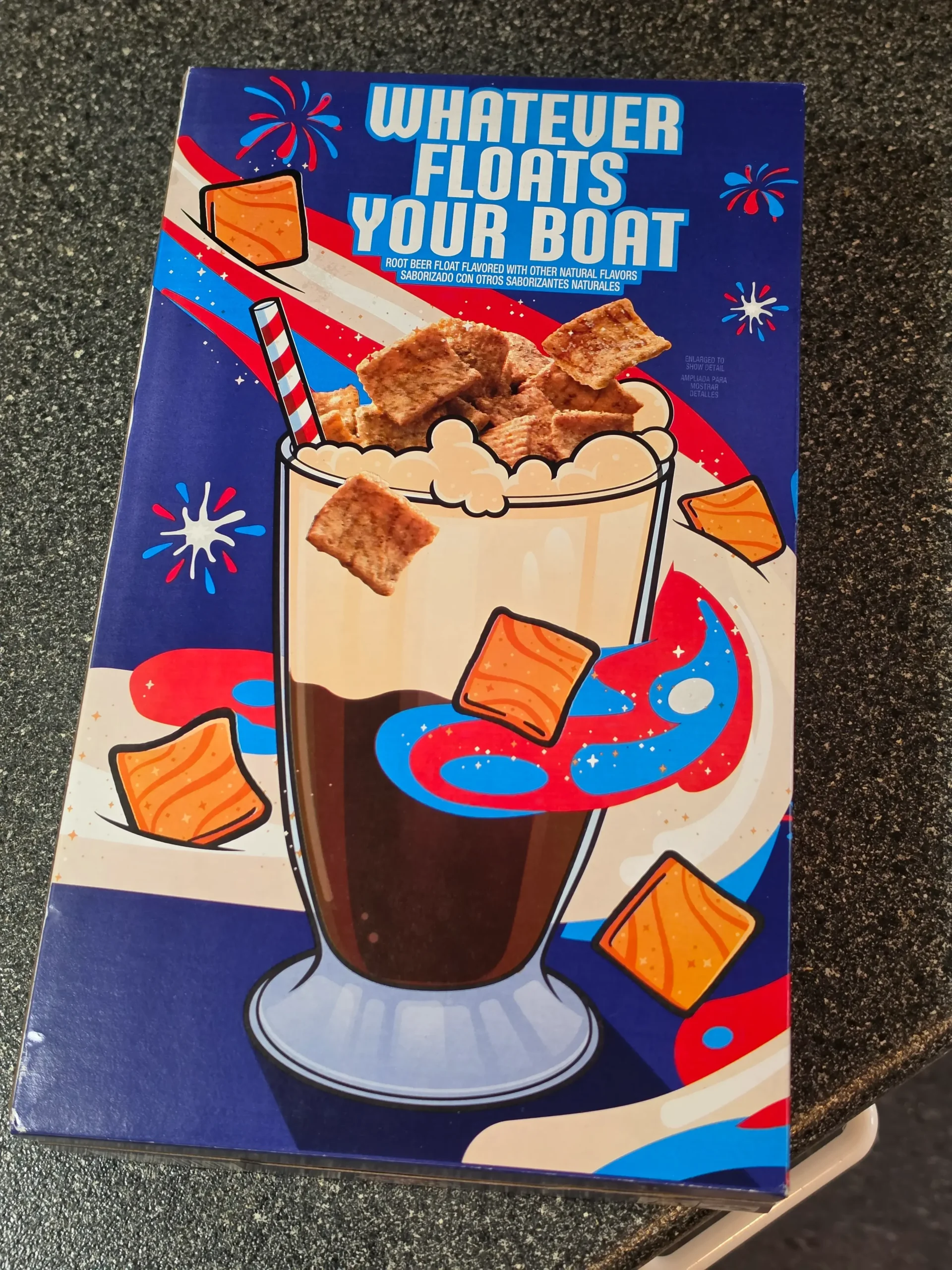 Cinnamon Toast Crunch Root Beer Float.