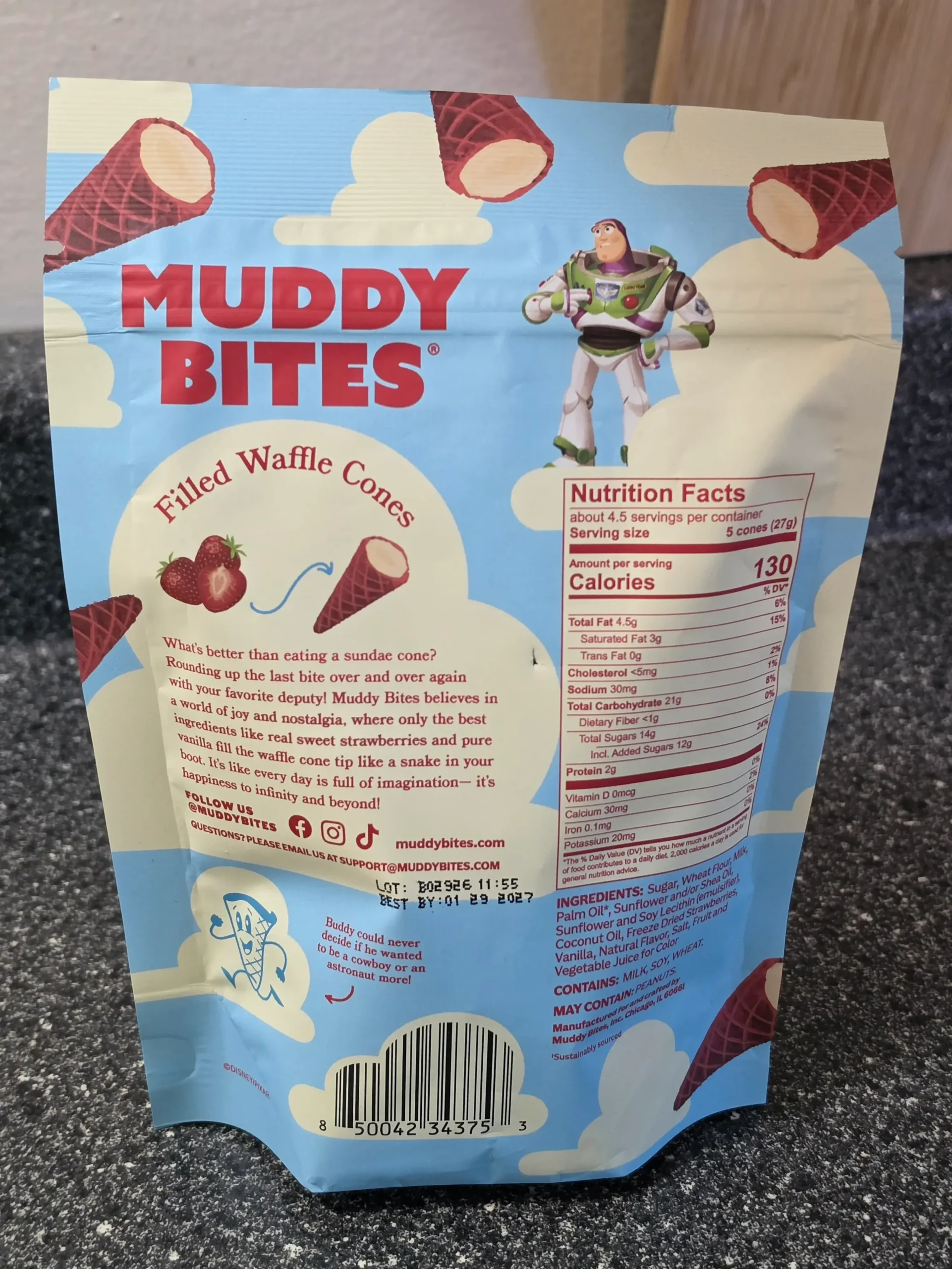 Muddy Bites Strawberry Shortcake Roundup.