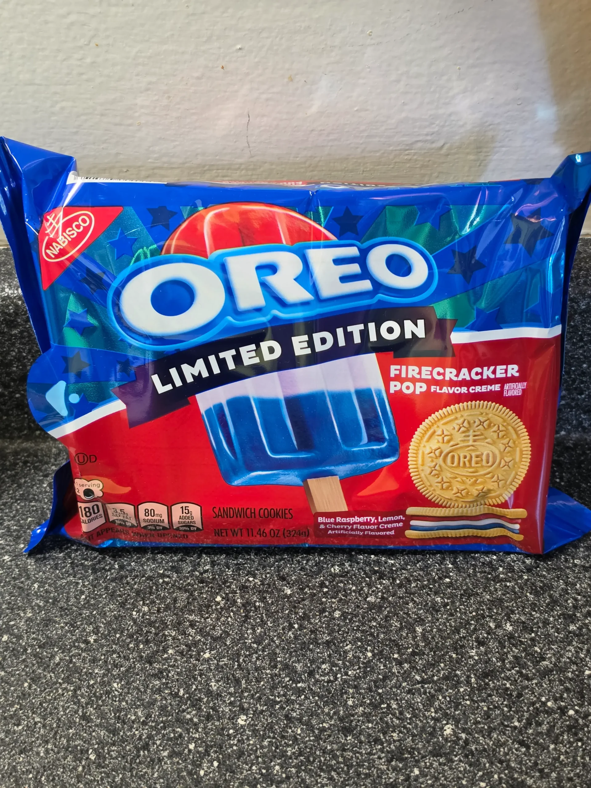 Oreo Firecracker Pop.