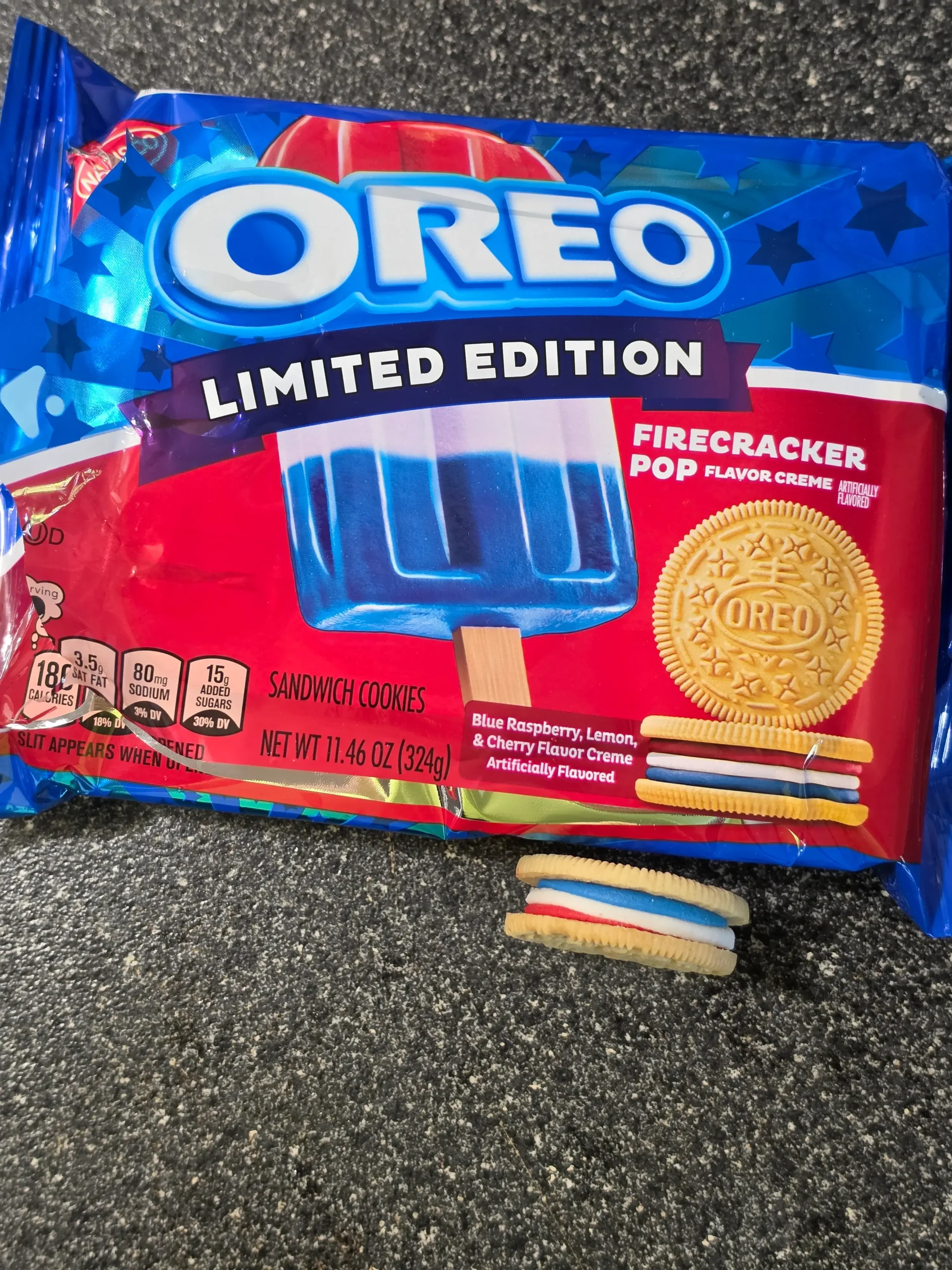 Oreo Firecracker Pop.