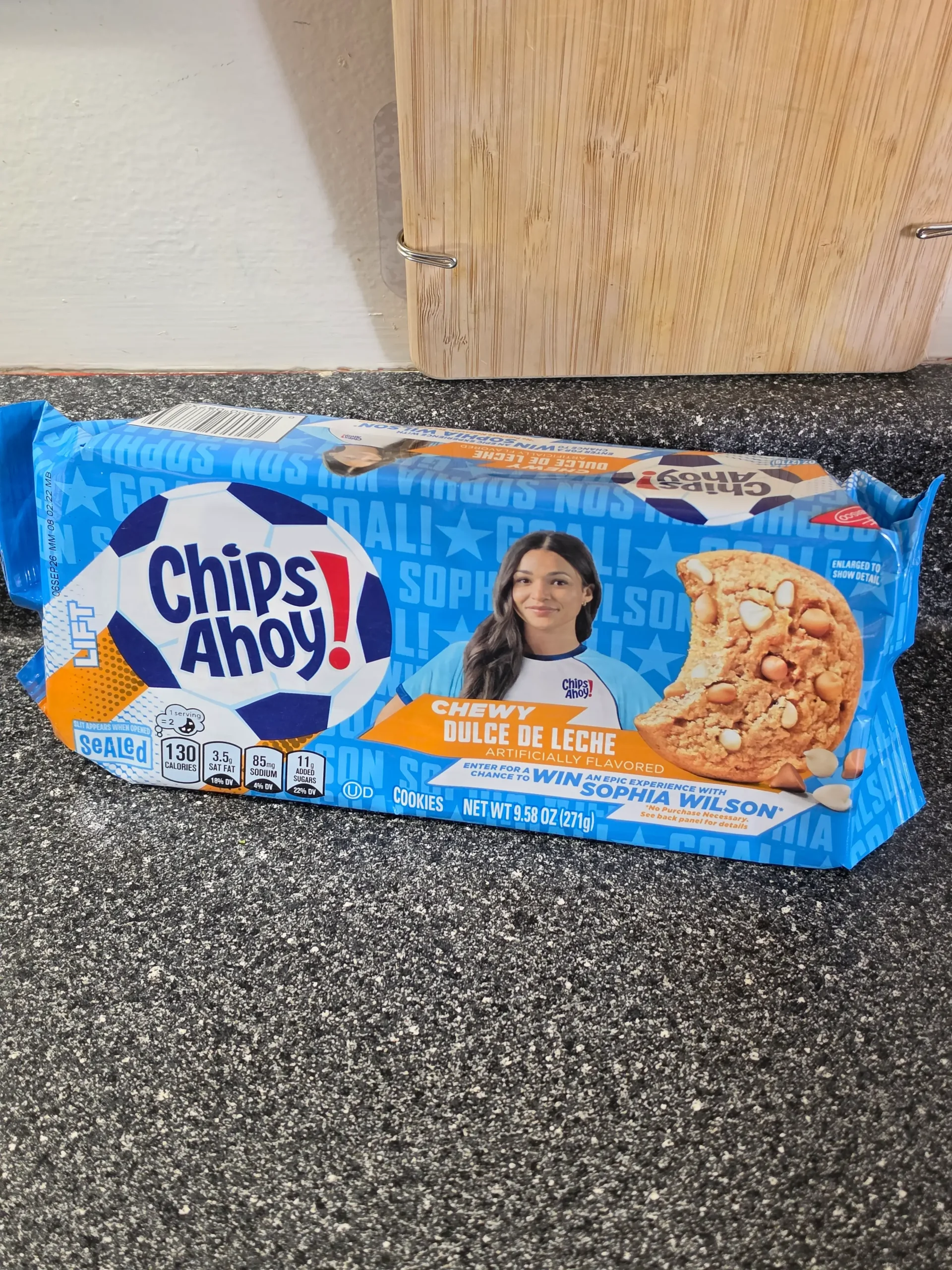Chips Ahoy Chewy Dulce De Leche.