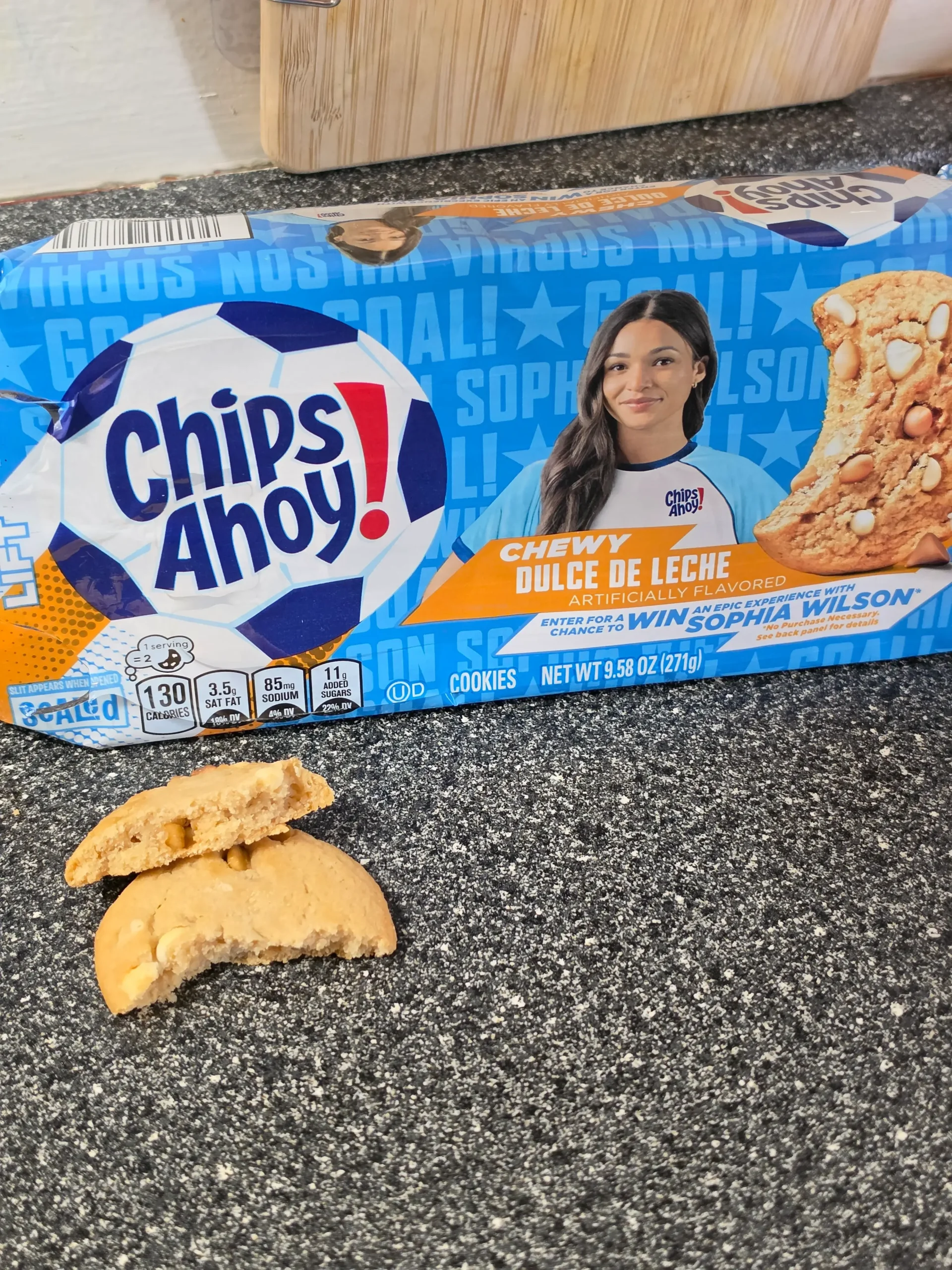 Chips Ahoy Chewy Dulce De Leche.