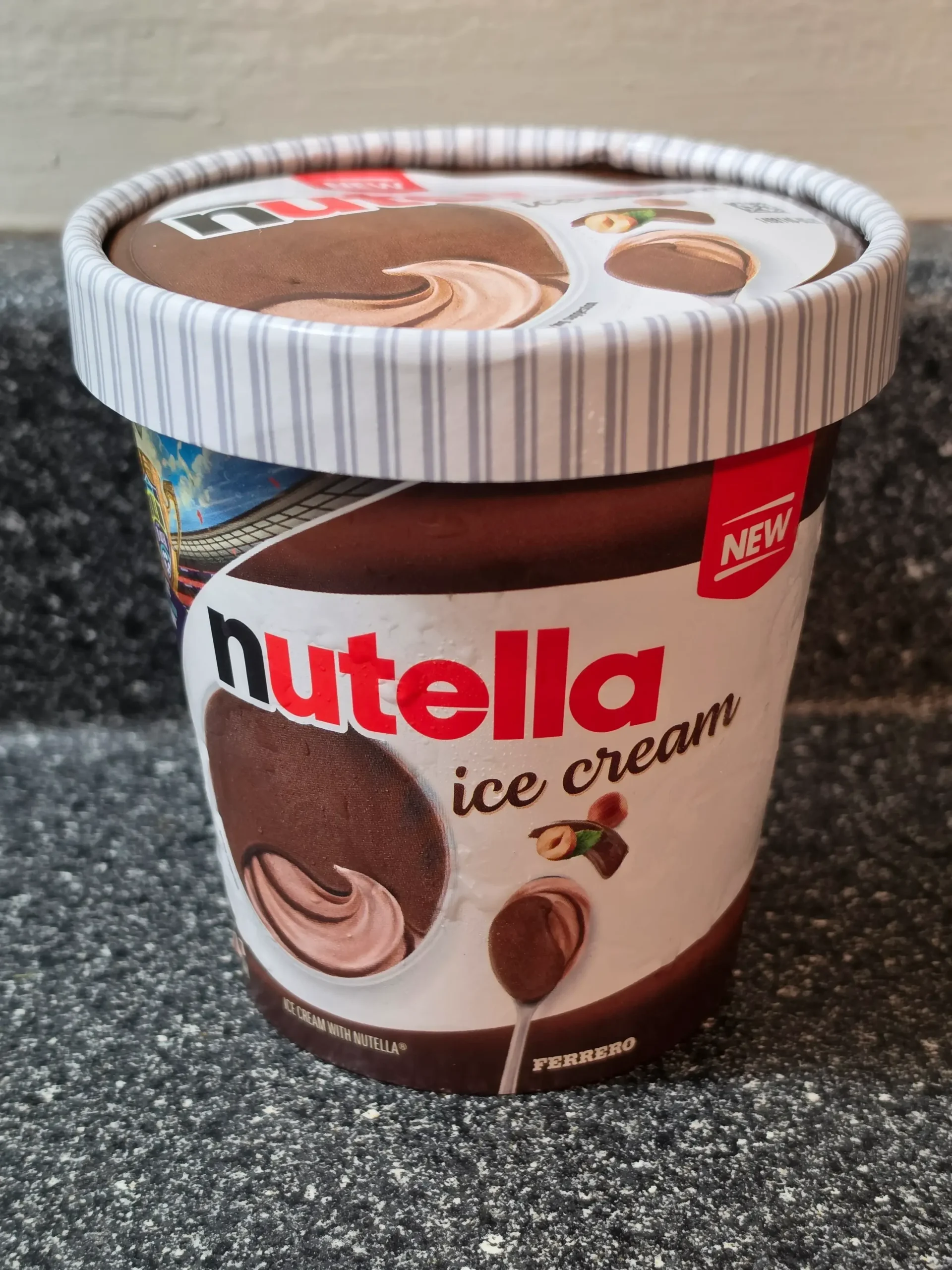 Ferrero Nutella Ice Cream.
