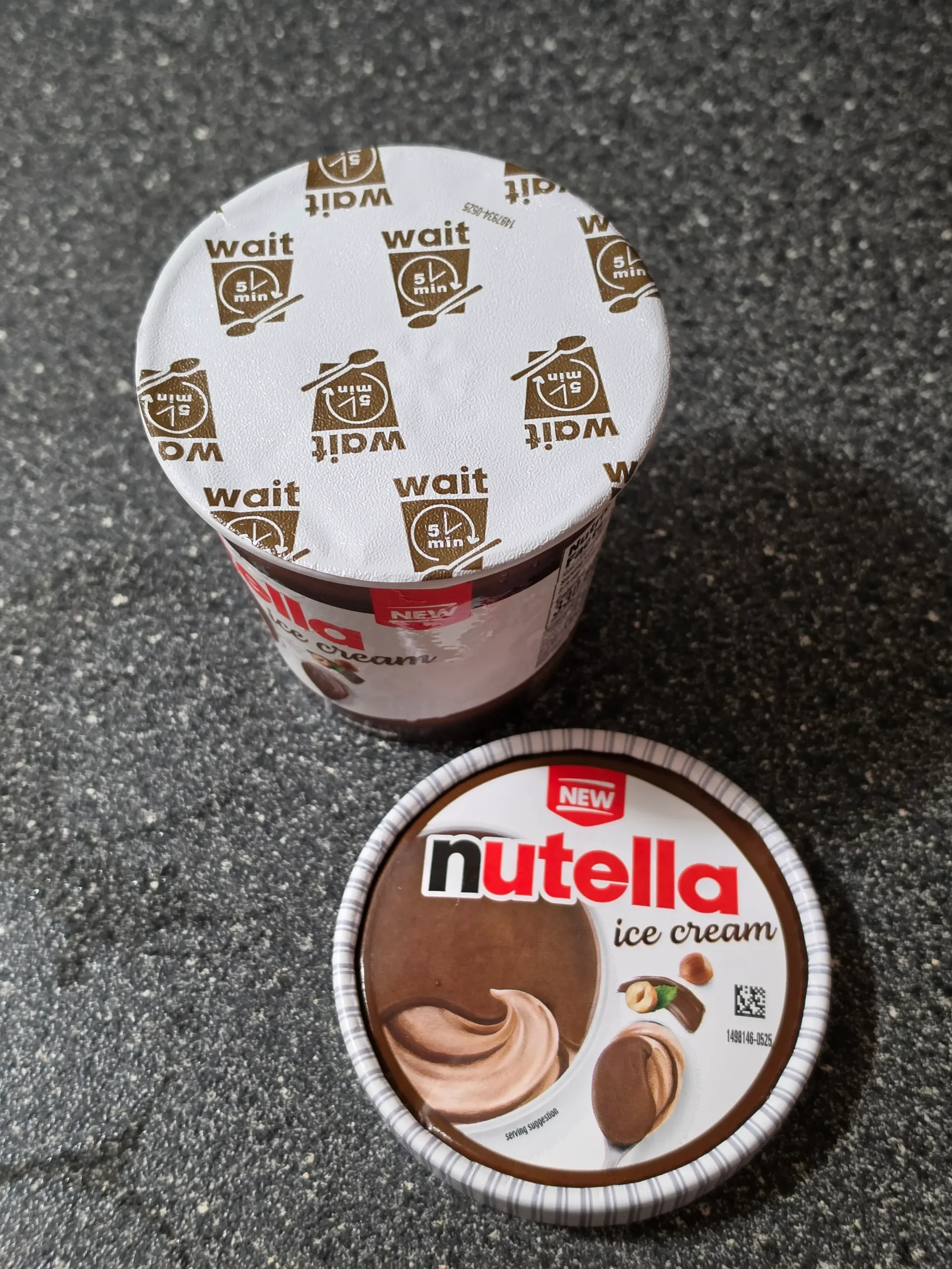 Ferrero Nutella Ice Cream.