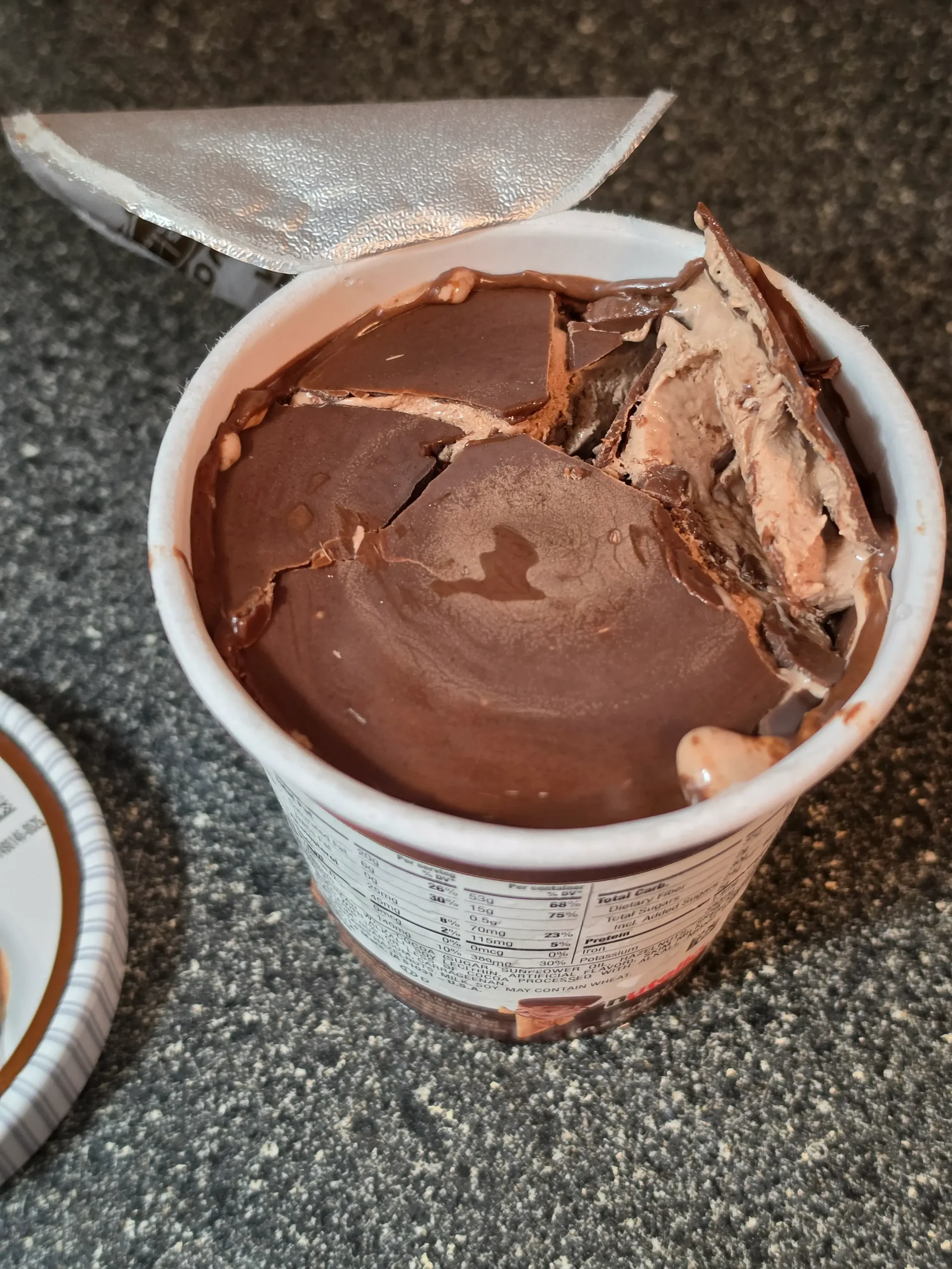 Ferrero Nutella Ice Cream.
