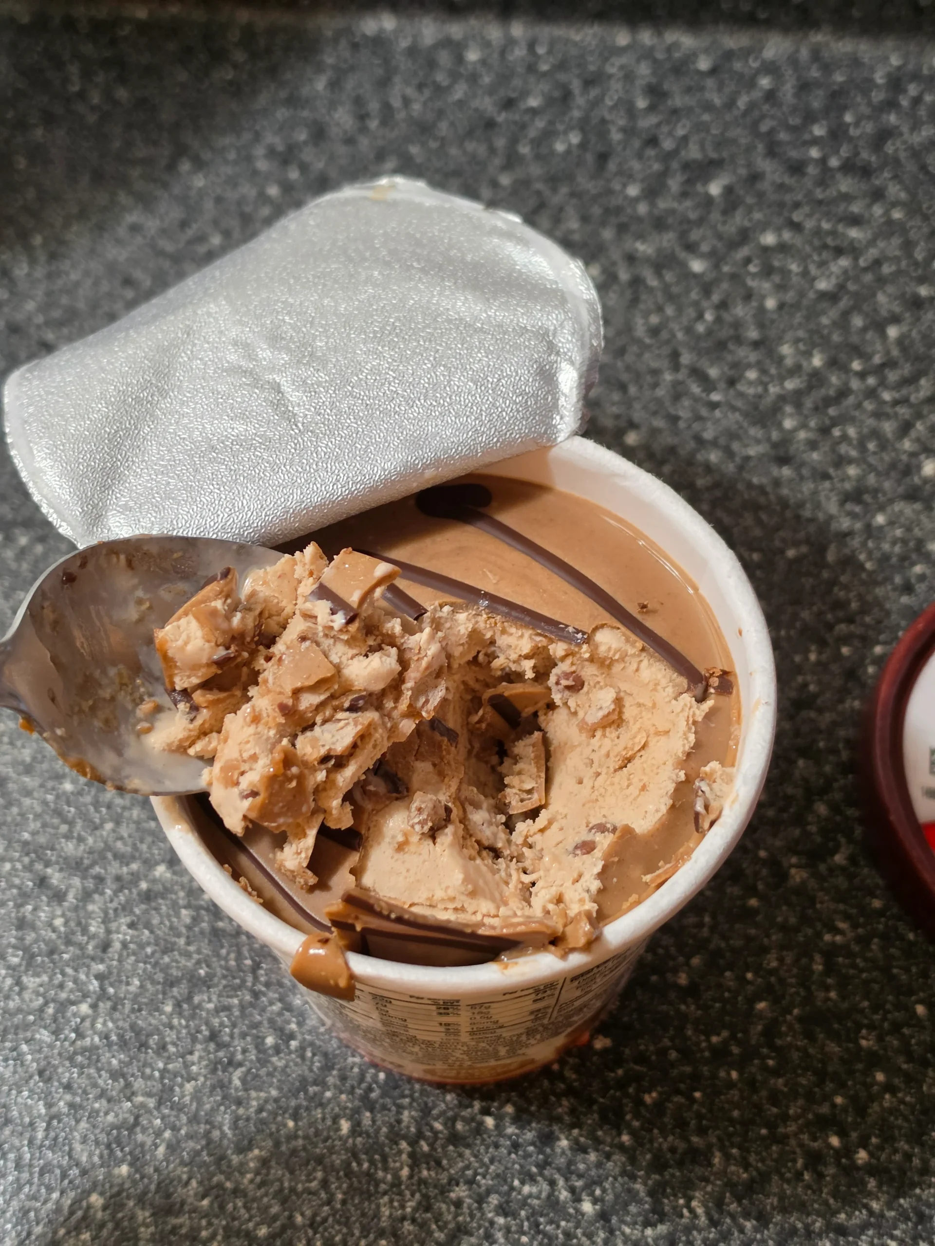 Kinder Bueno Ice cream.