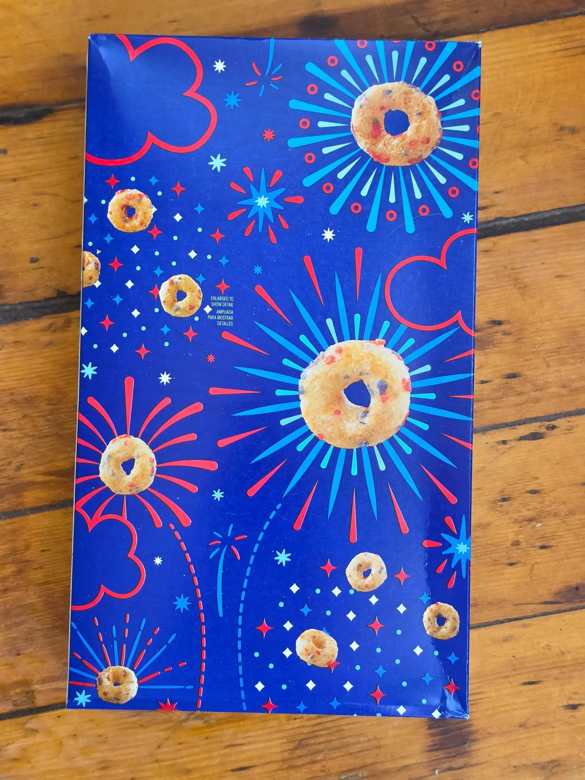 Cheerios Birthday Cake cereal.