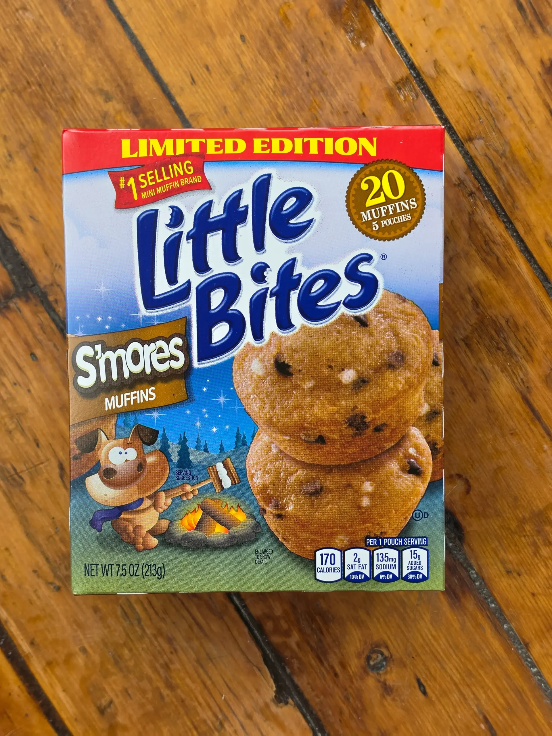 Little Bites S'mores Muffins.