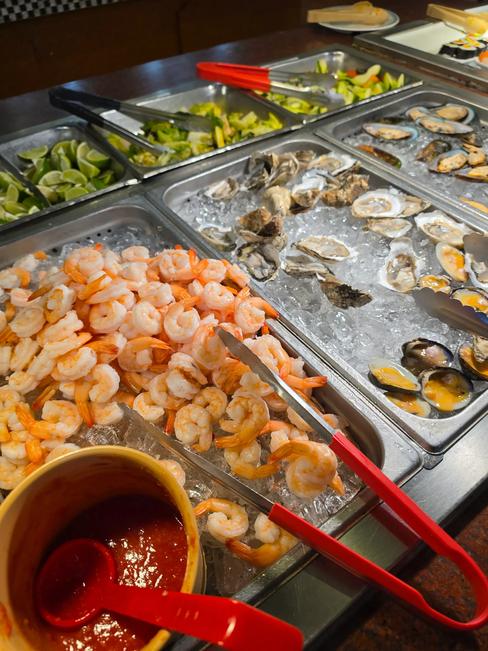 Royal Buffet Providence plate of food.