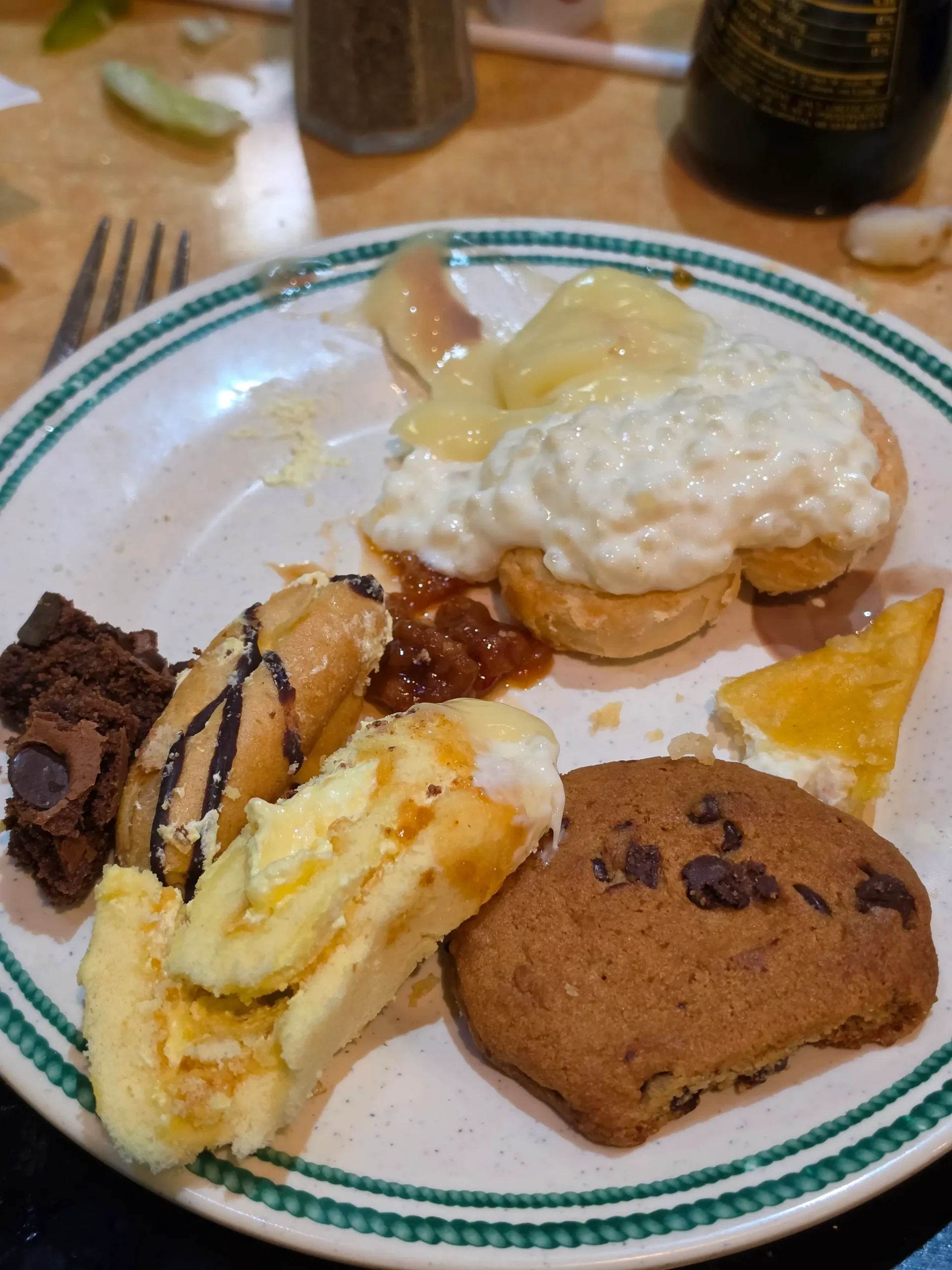 Royal Buffet Providence plate of food.