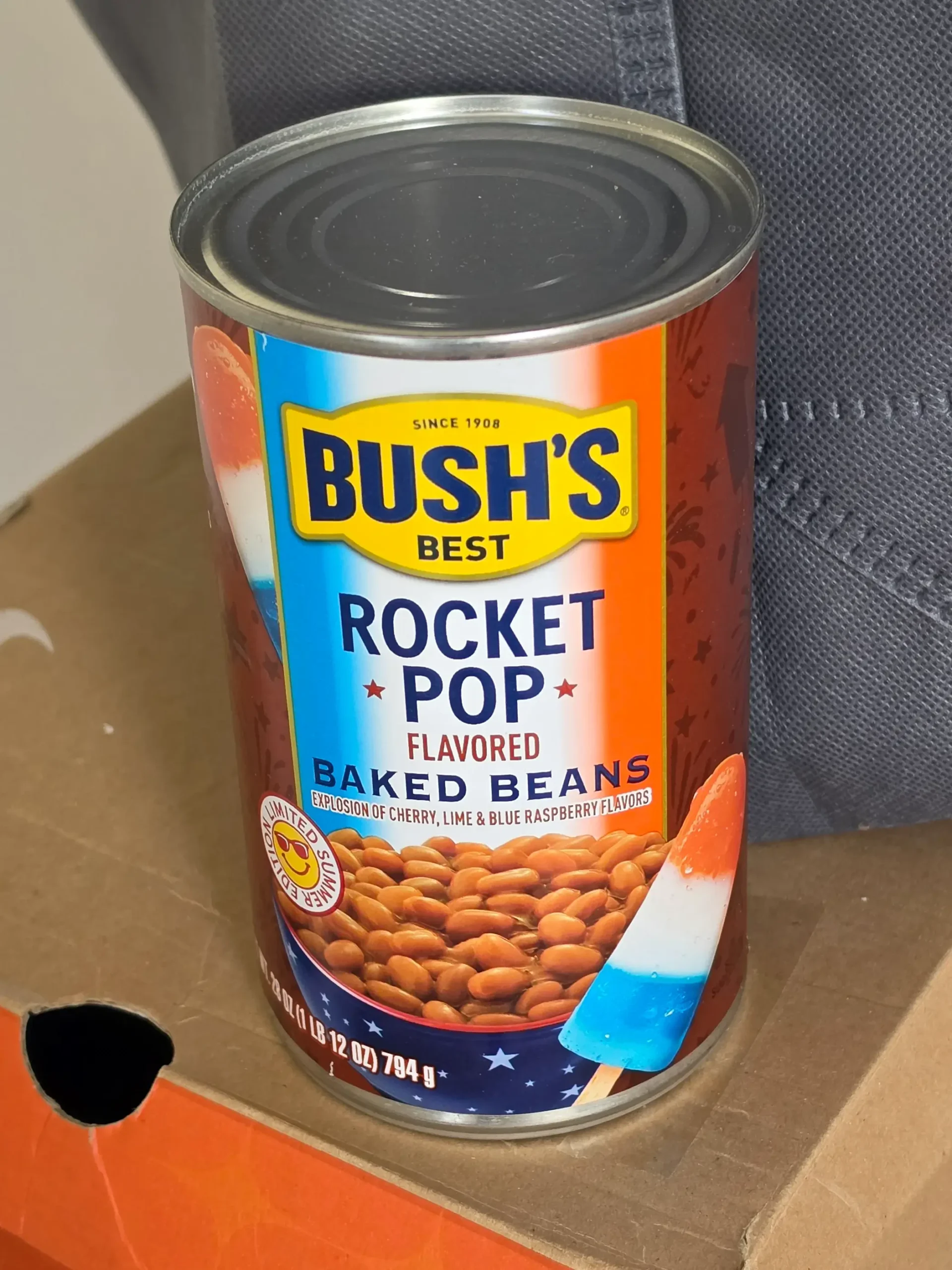 Bush's Baked Beans Rocket Pop.