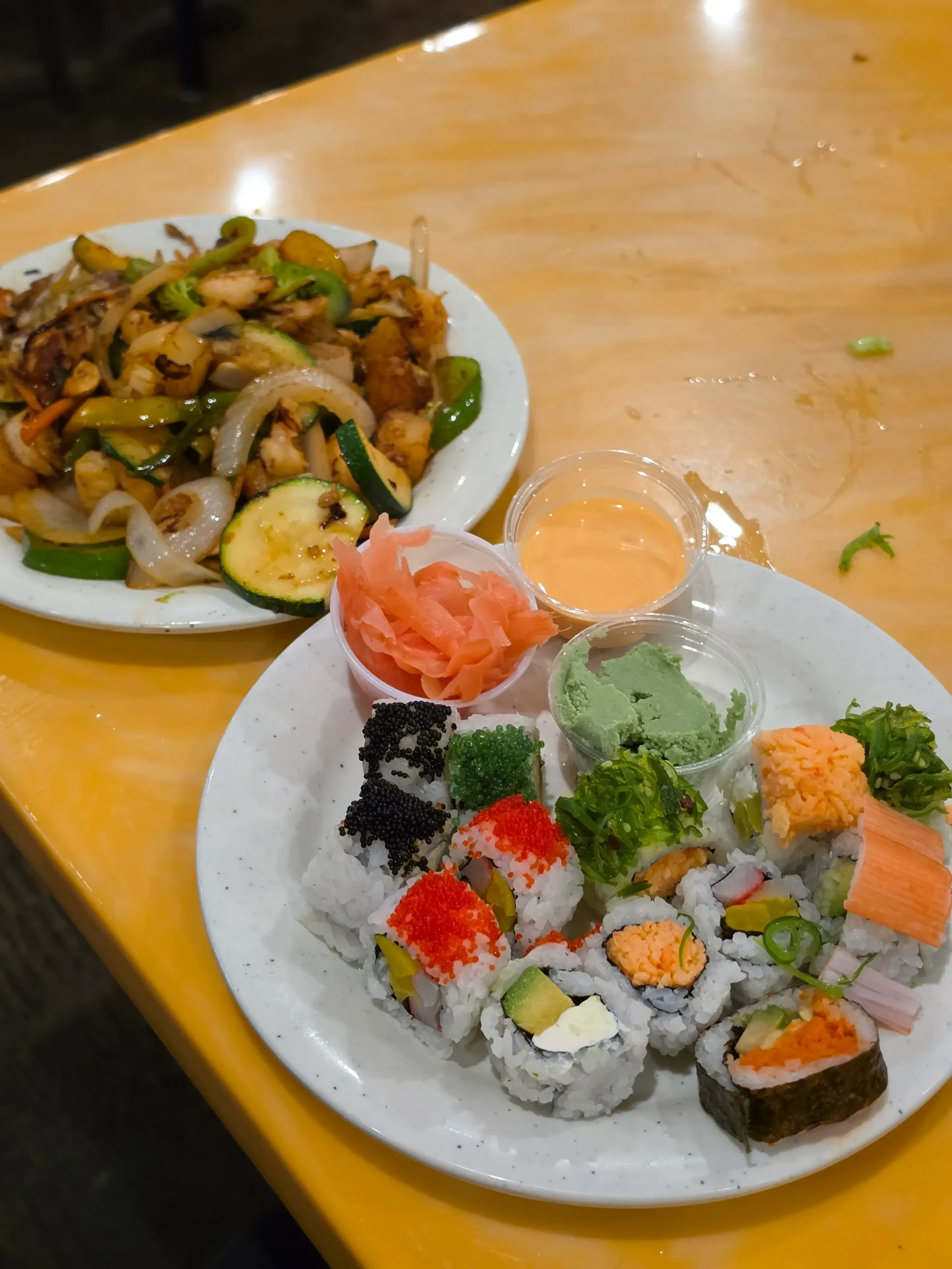 Hibachi Grill & Supreme Buffet Warwick food.