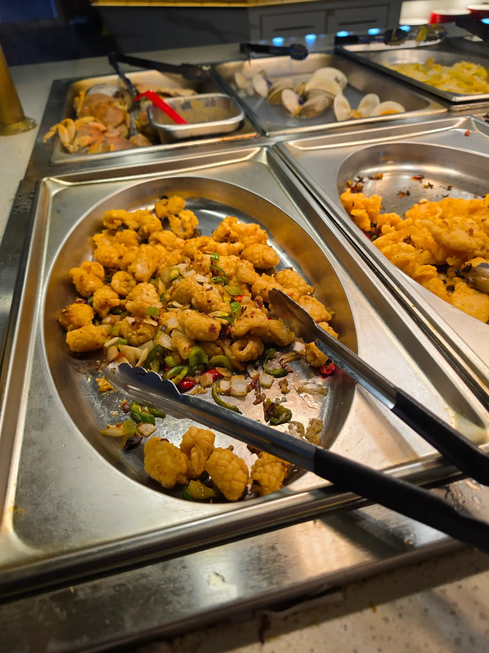 Ichiraku Seafood Buffet & Grill food.