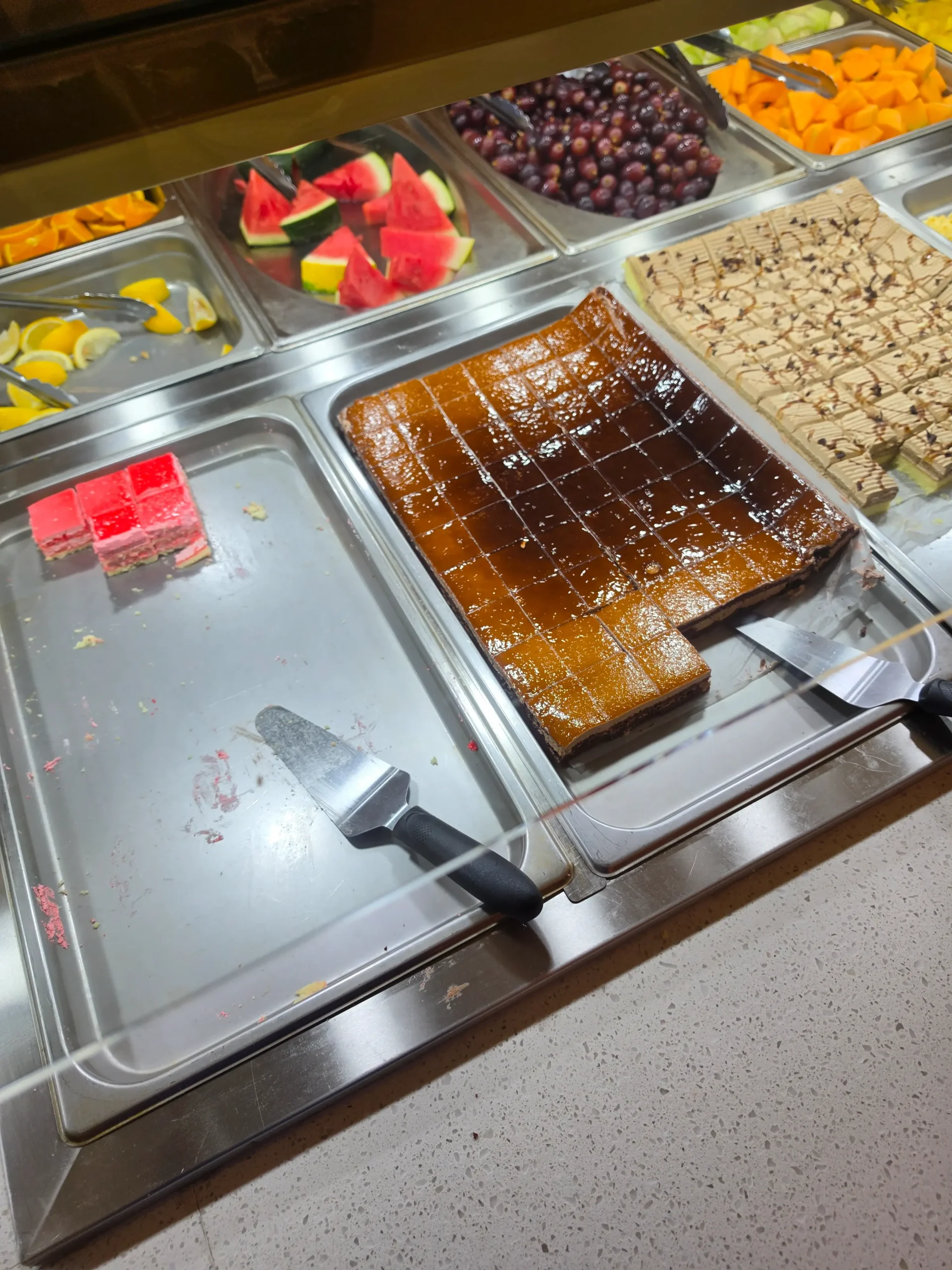 Ichiraku Seafood Buffet & Grill food.