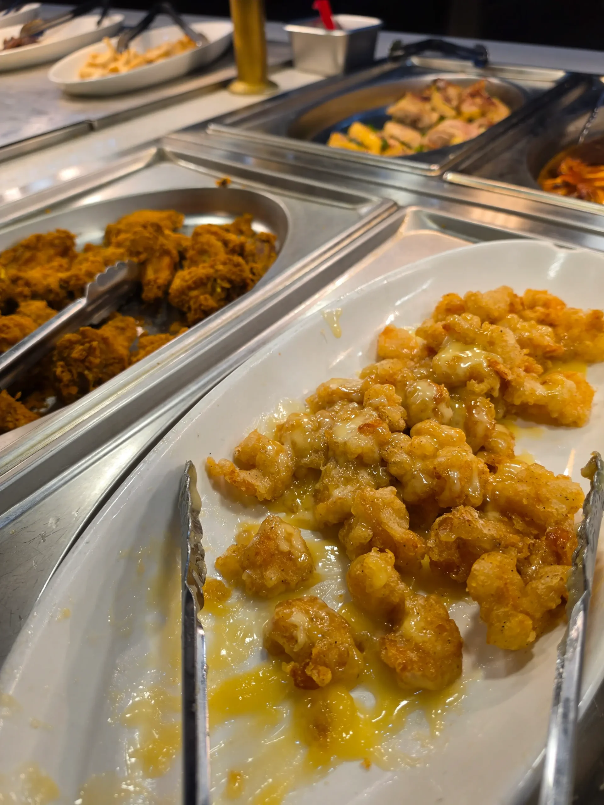 Ichiraku Seafood Buffet & Grill food.