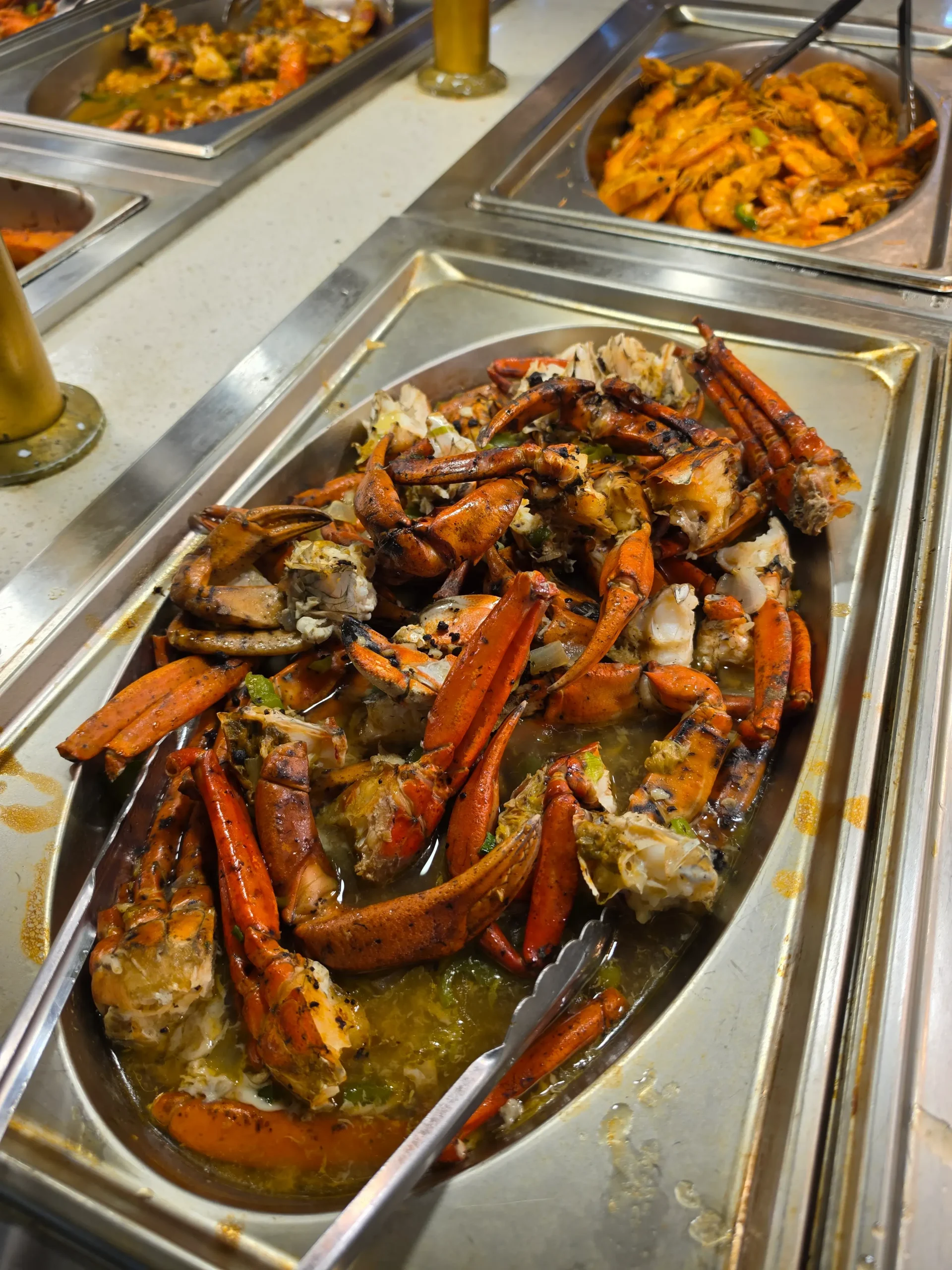 Ichiraku Seafood Buffet & Grill food.