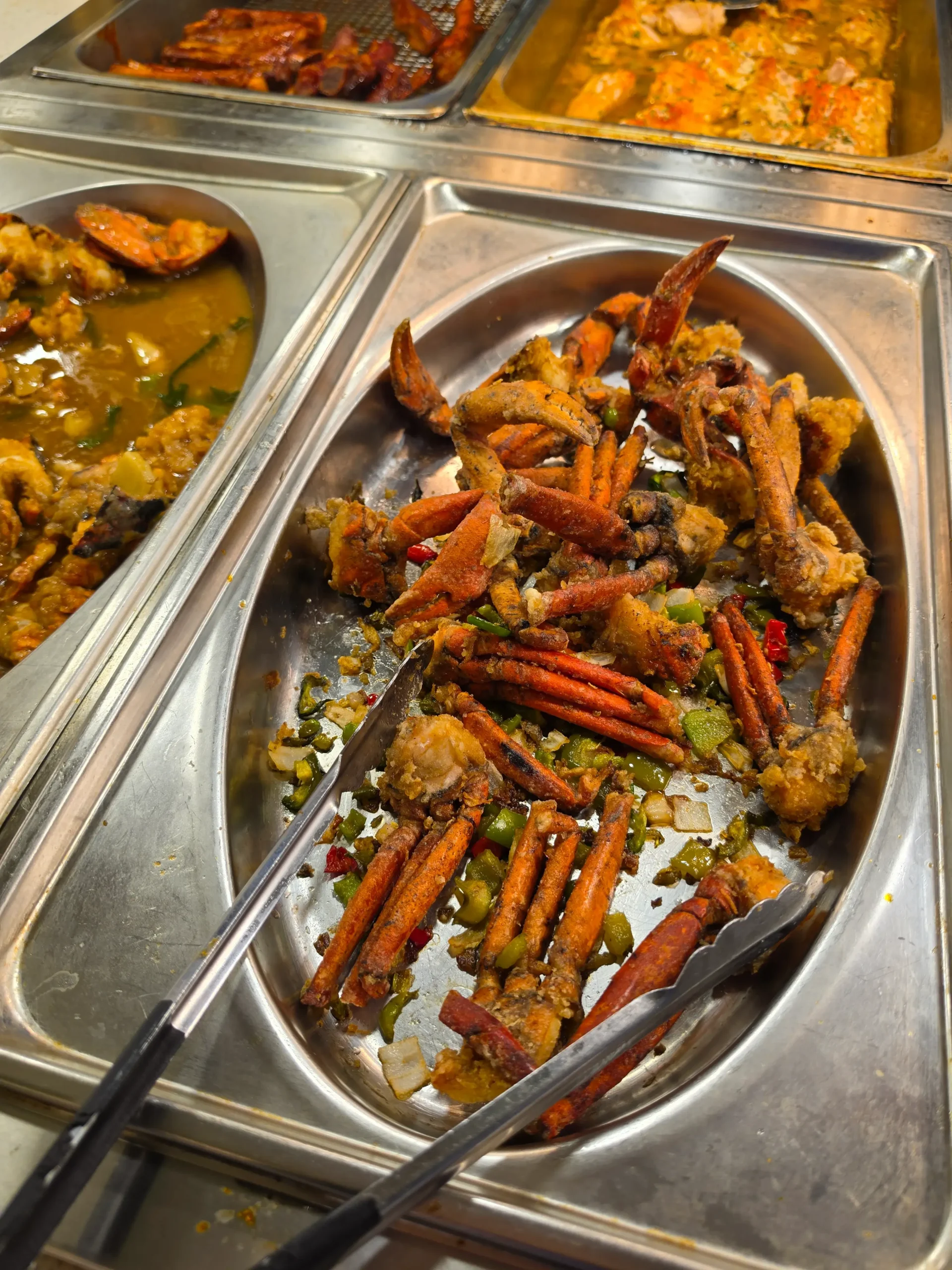 Ichiraku Seafood Buffet & Grill food.