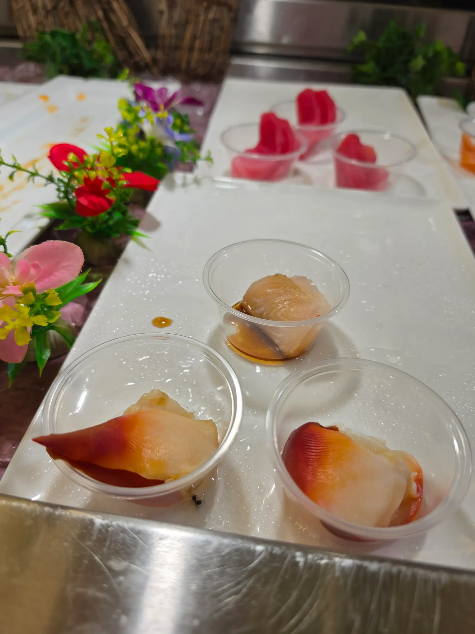 Ichiraku Seafood Buffet & Grill food.