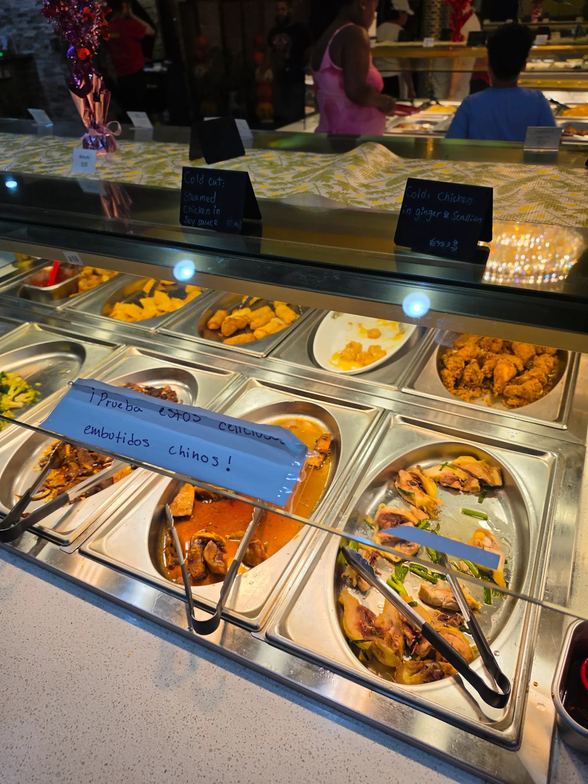 Ichiraku Seafood Buffet & Grill food.
