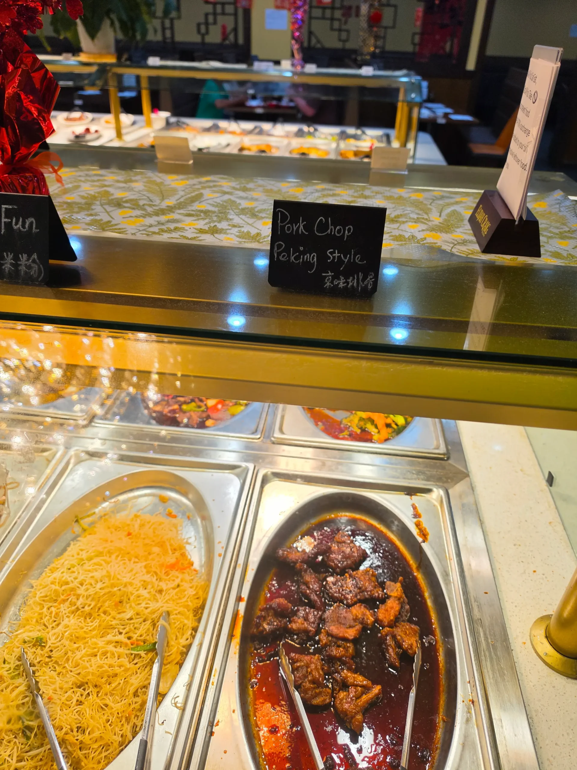Ichiraku Seafood Buffet & Grill food.