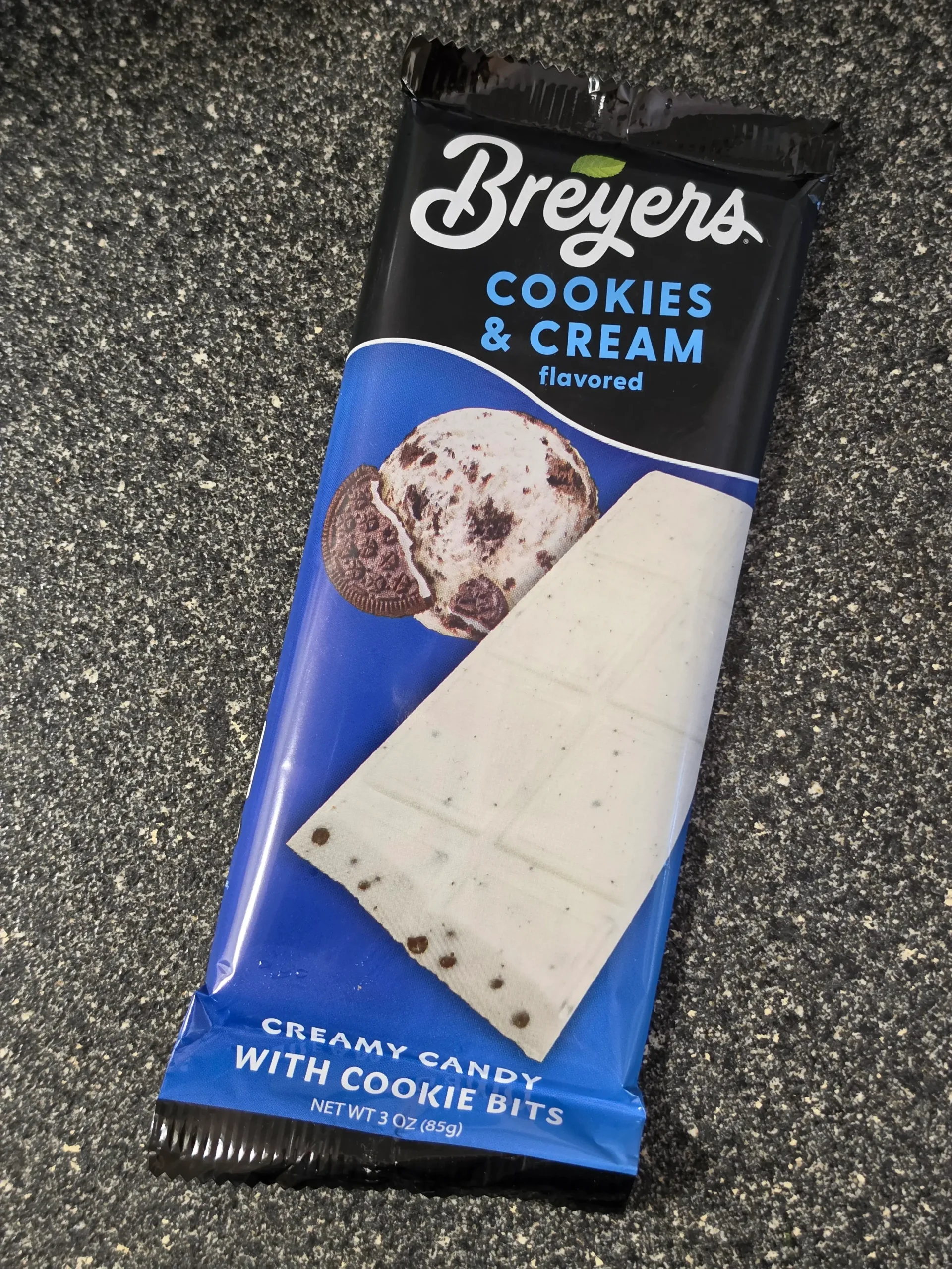 Palmer Breyers Cookies & Cream Candy Bar.