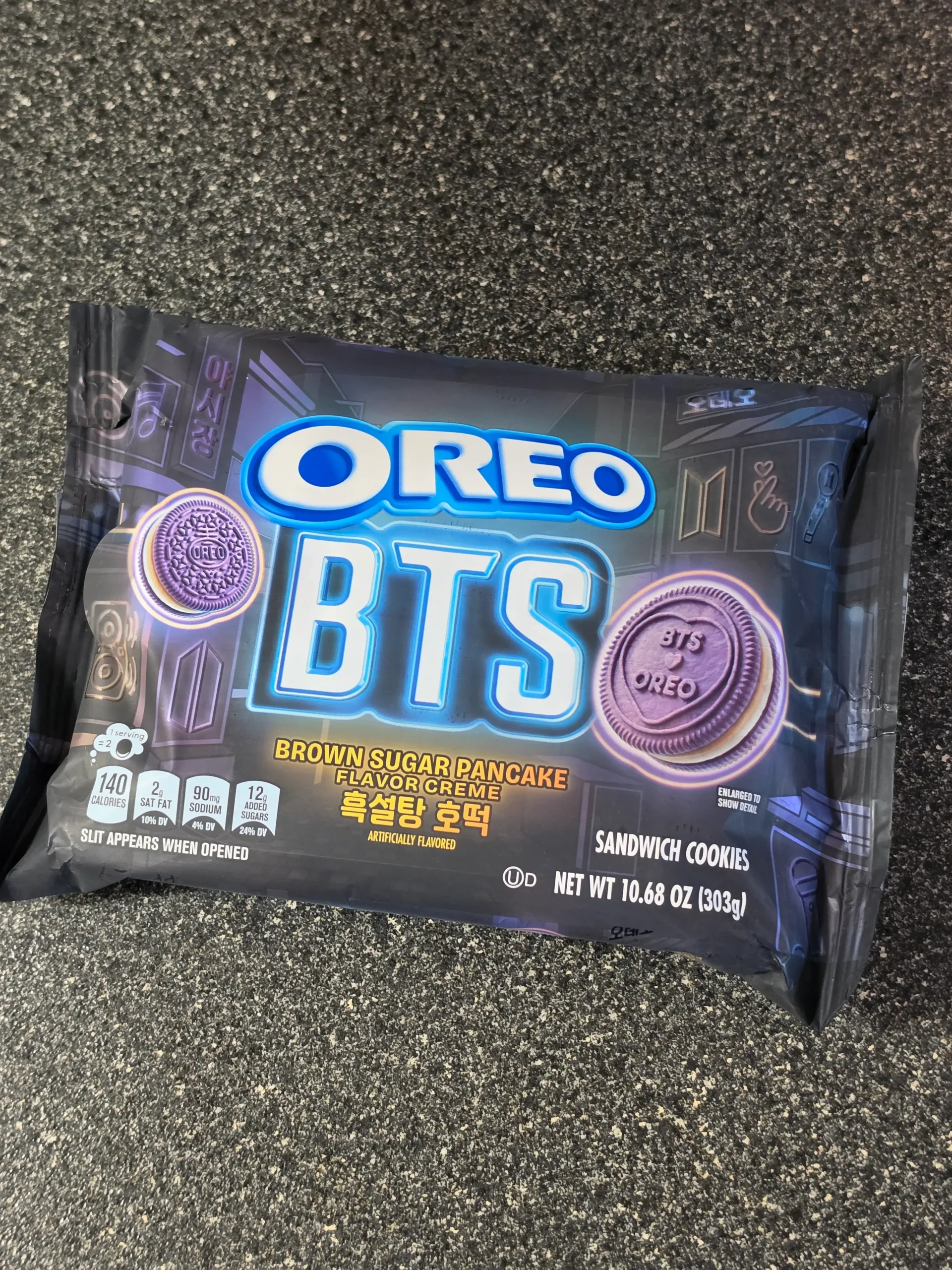 Oreo BTS Brown Sugar Pancake.