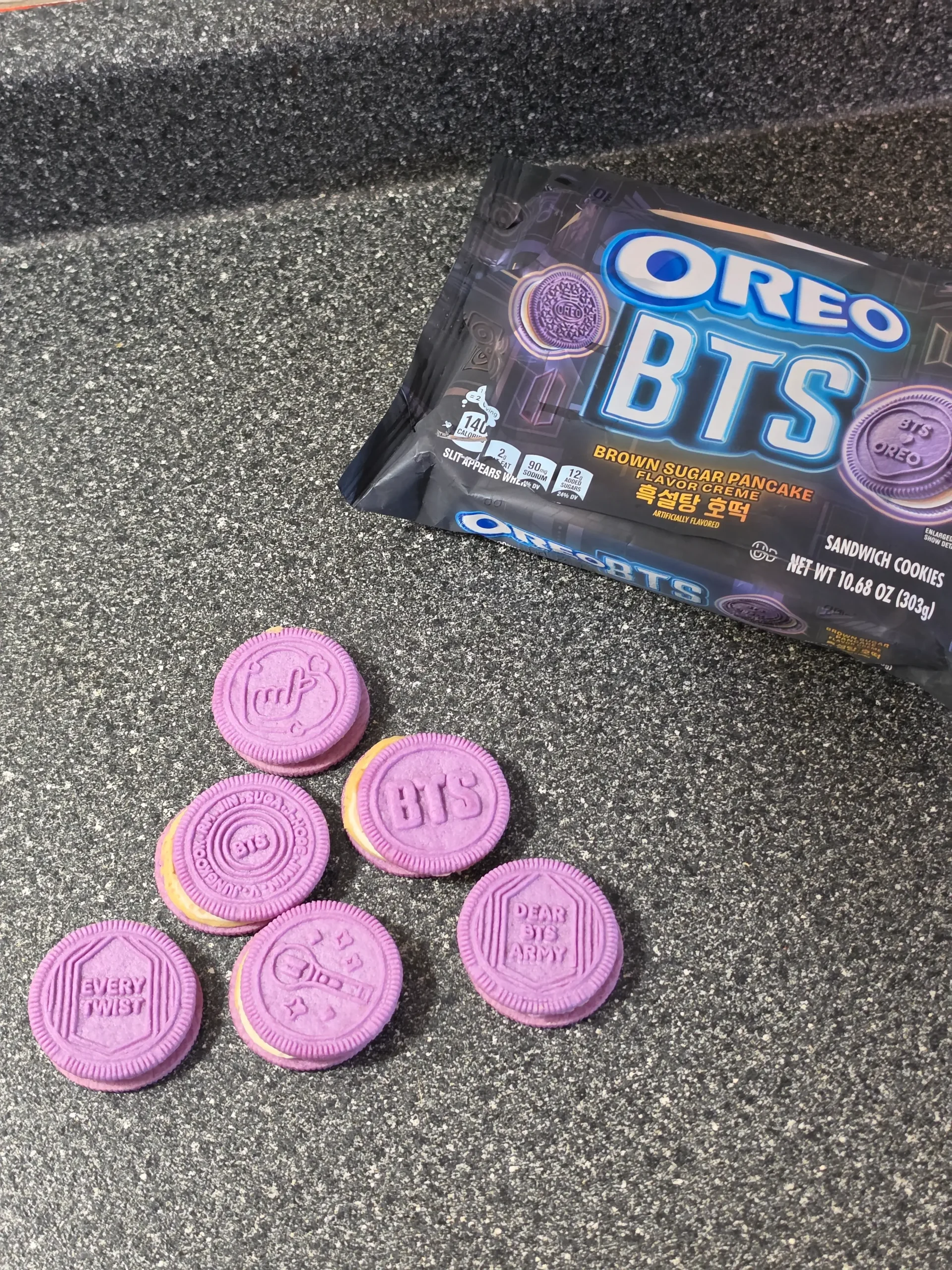 Oreo BTS Brown Sugar Pancake.