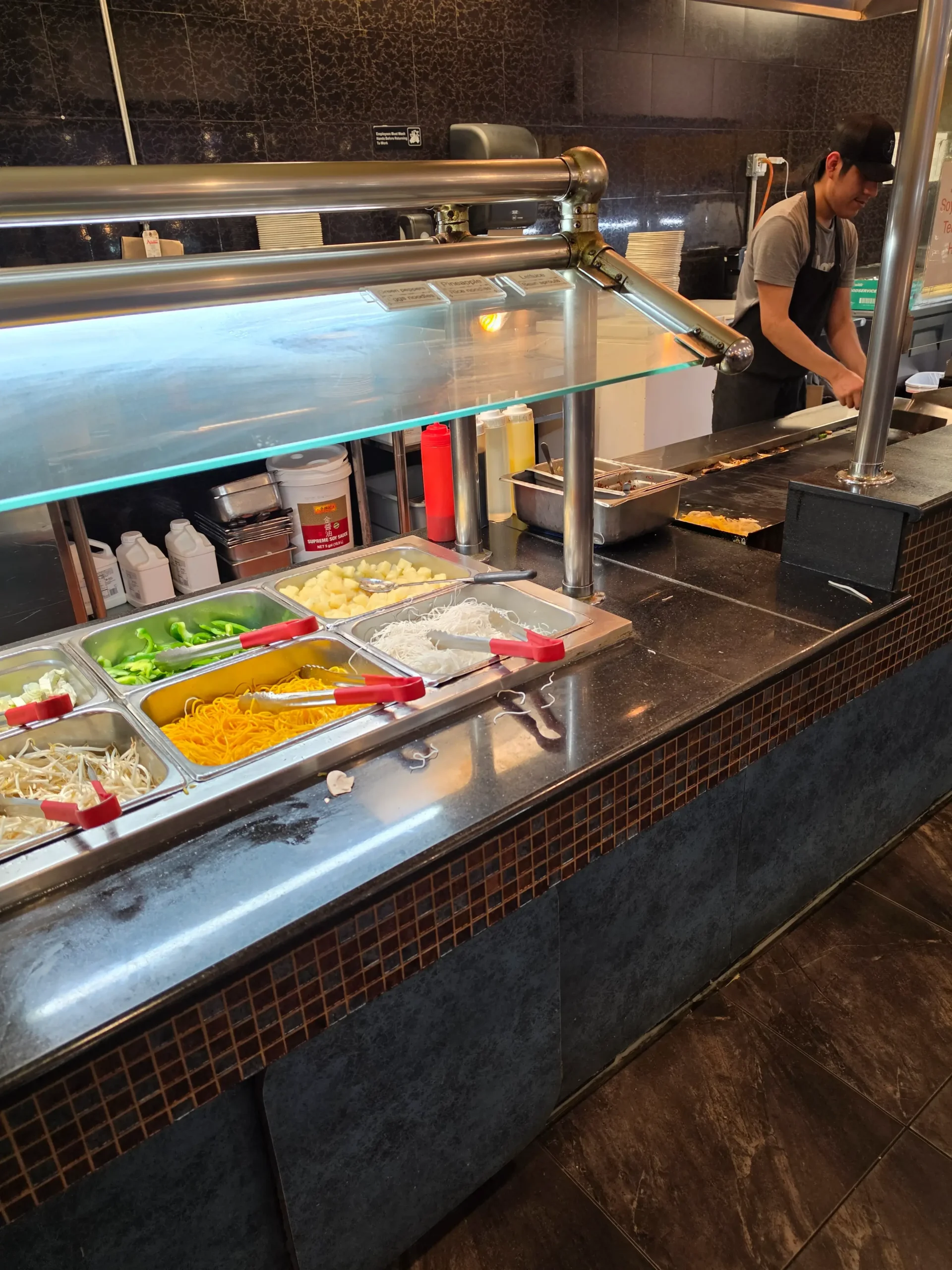 Hibachi Grill & Supreme Buffet Warwick food.