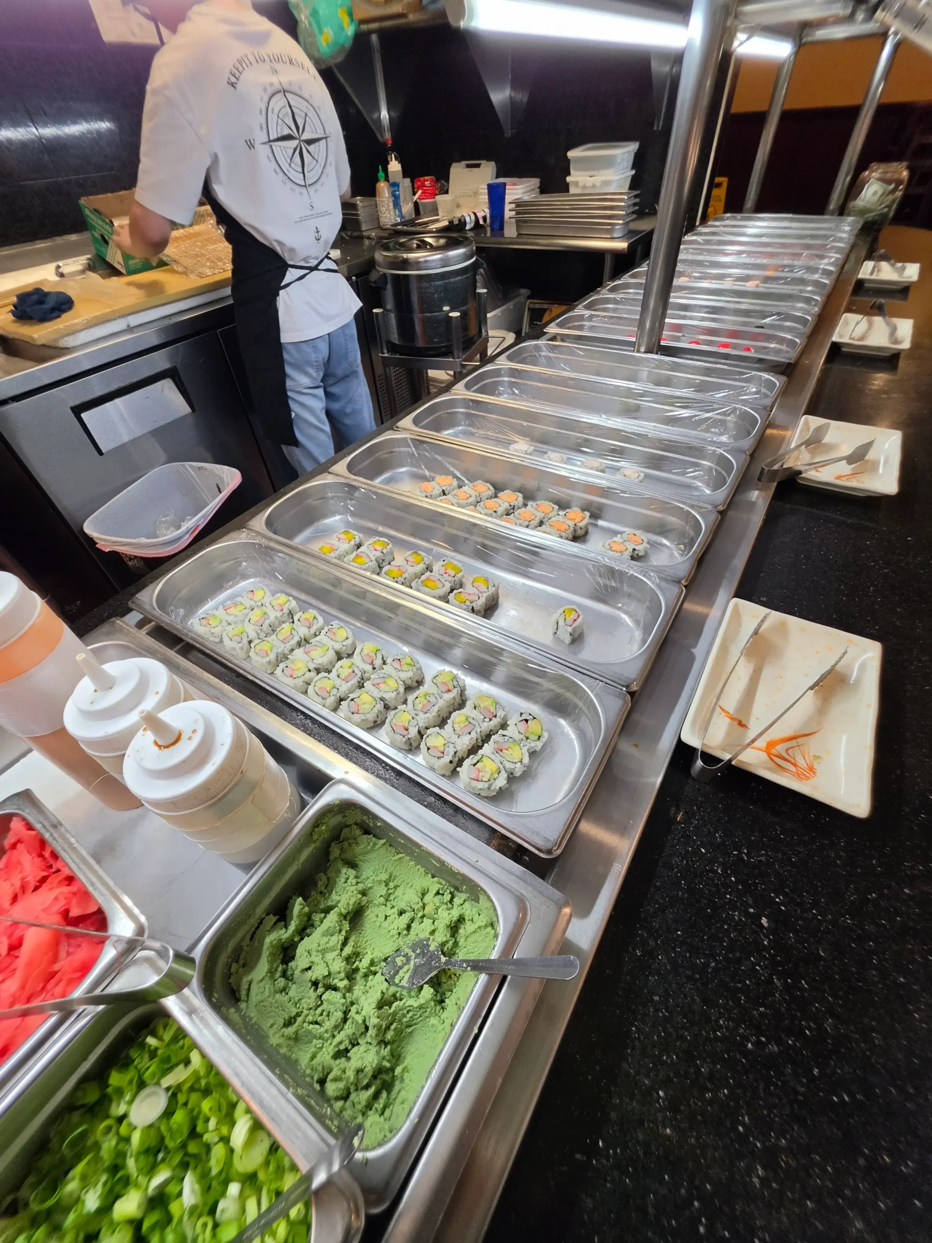 Hibachi Grill & Supreme Buffet Warwick food.